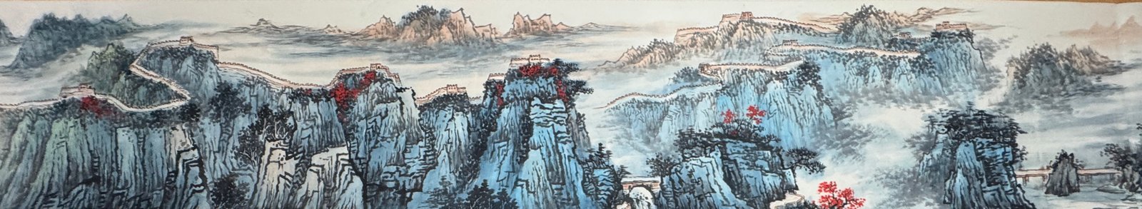 Chinese scroll painting Qian Songyan