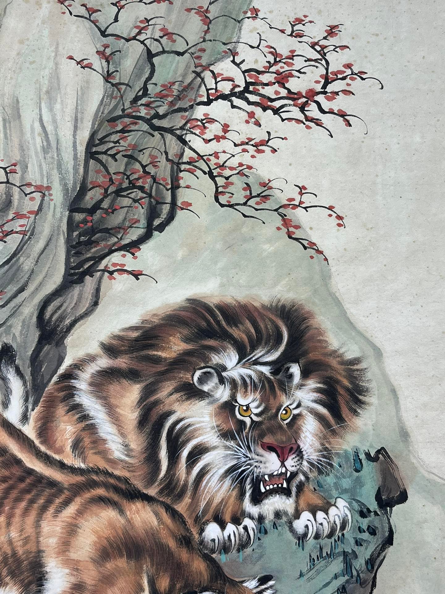 Chinese scroll painting Cai Heting