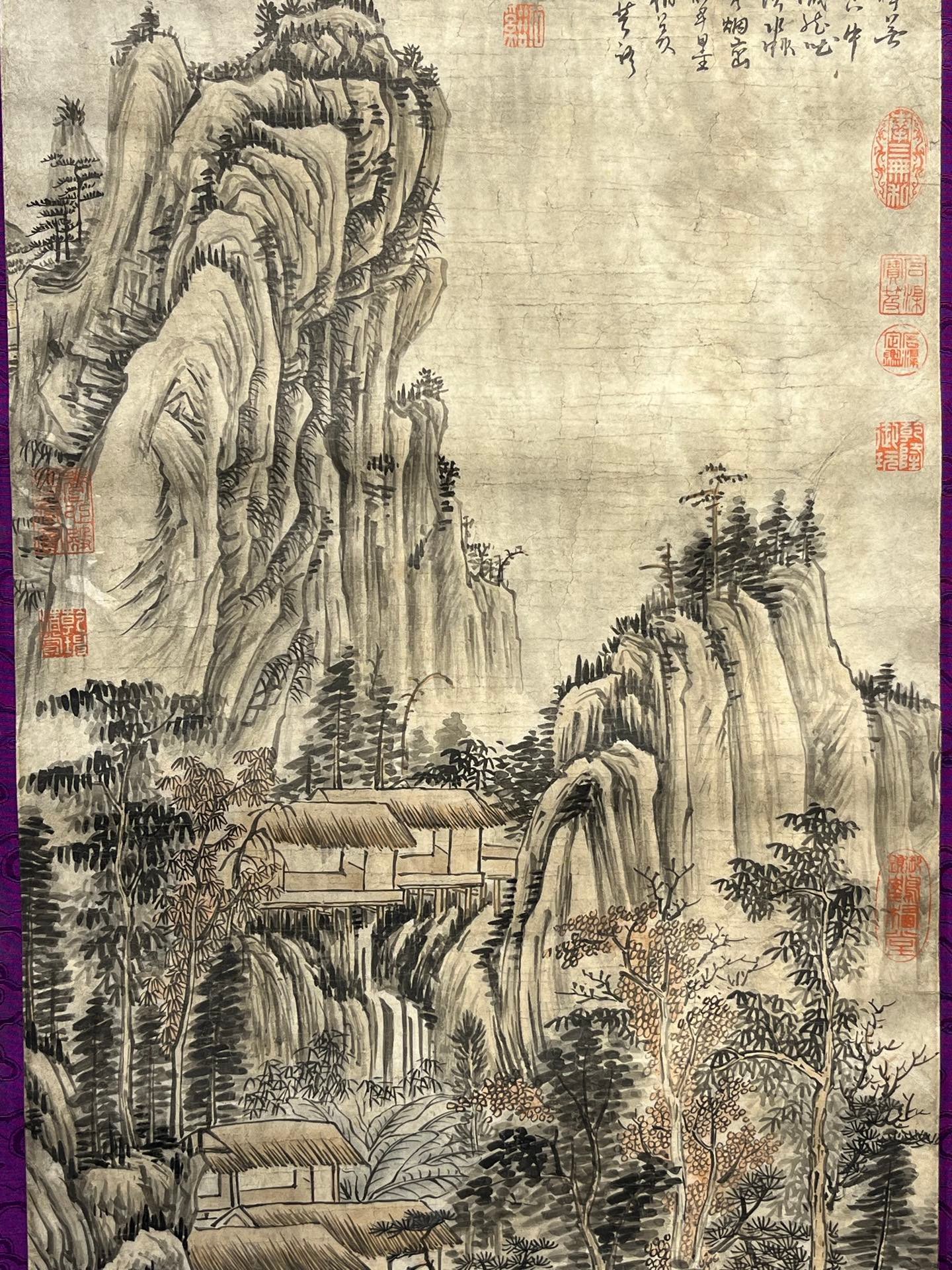 Chinese scroll painting Shi Tao