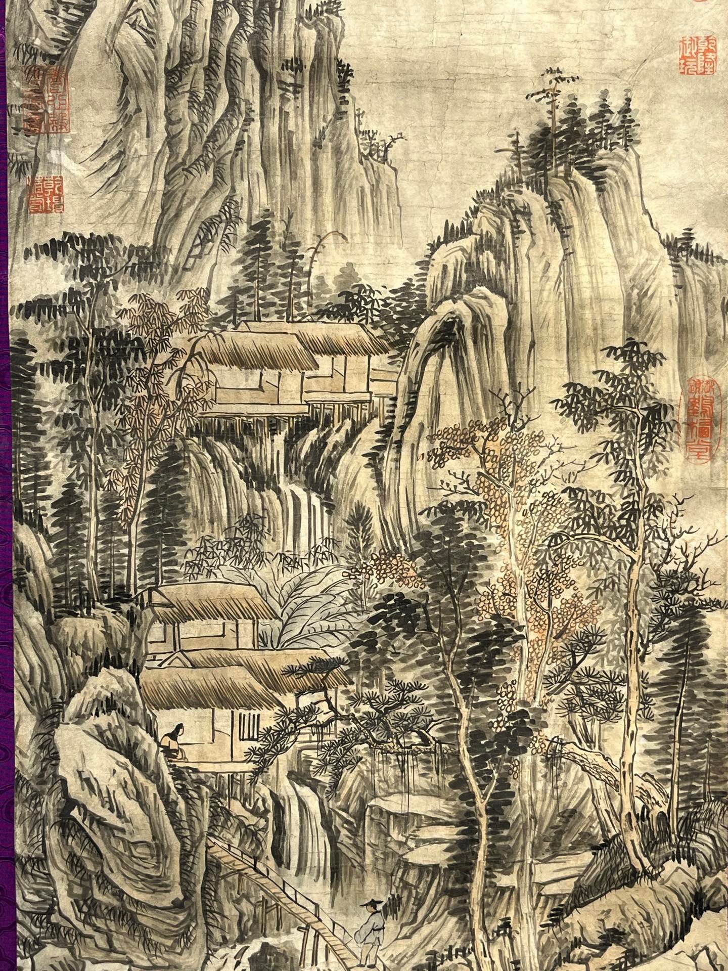 Chinese scroll painting Shi Tao