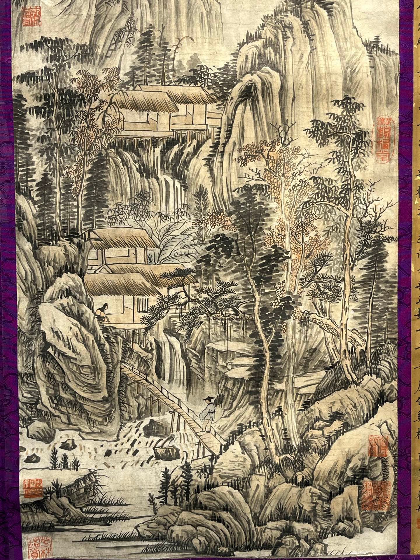 Chinese scroll painting Shi Tao