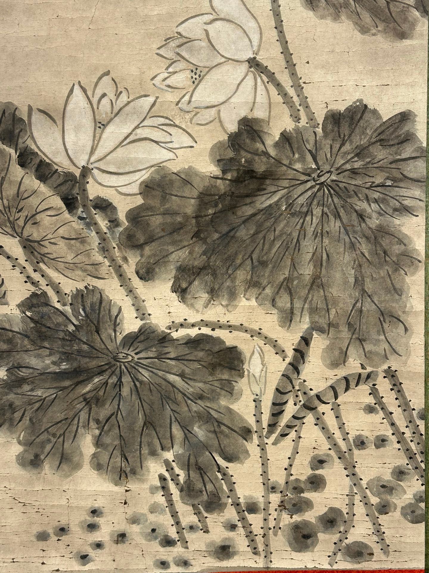 Chinese scroll painting Pu Hua