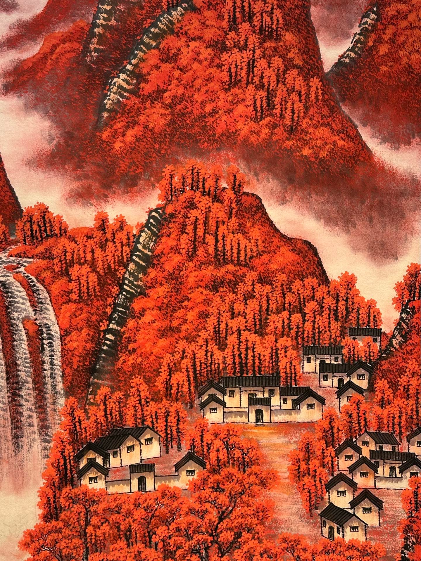Chinese scroll painting Li Keran