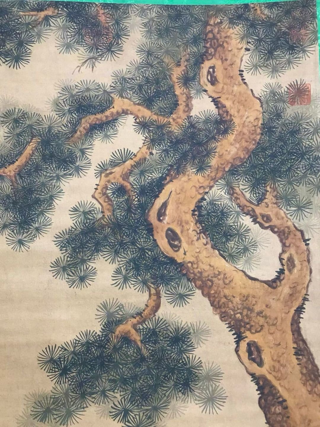 Chinese scroll painting Jgnatius