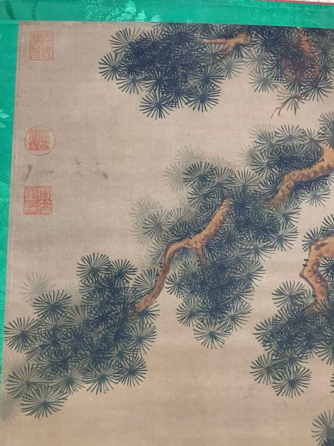 Chinese scroll painting Jgnatius