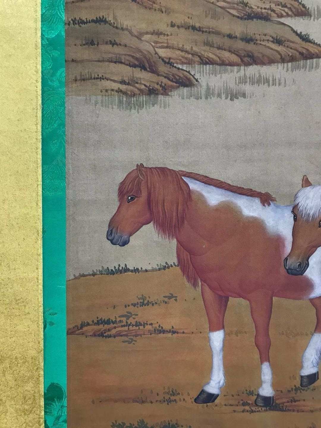 Chinese scroll painting Jgnatius