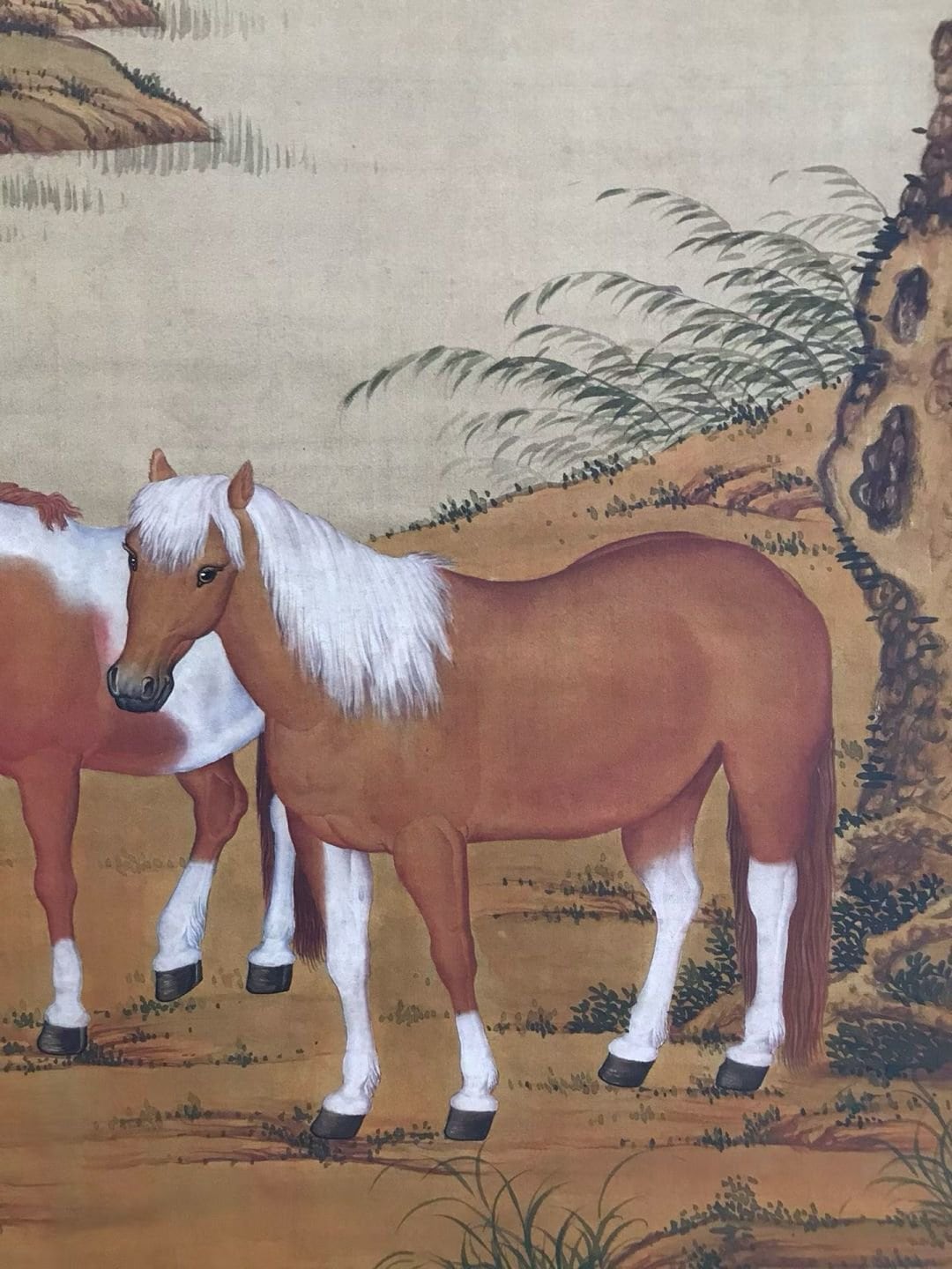 Chinese scroll painting Jgnatius