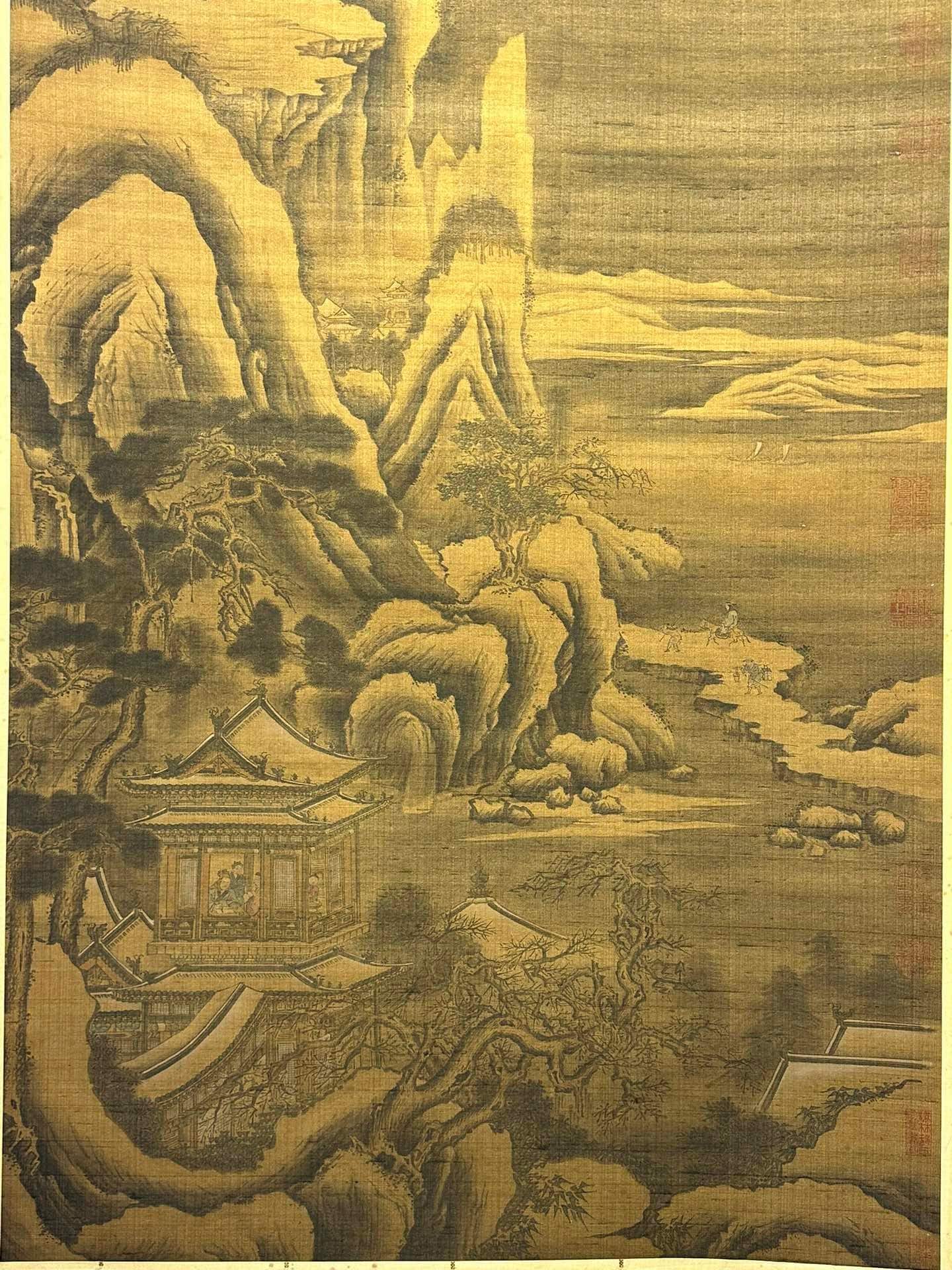 Chinese scroll painting Guo Zhongshu
