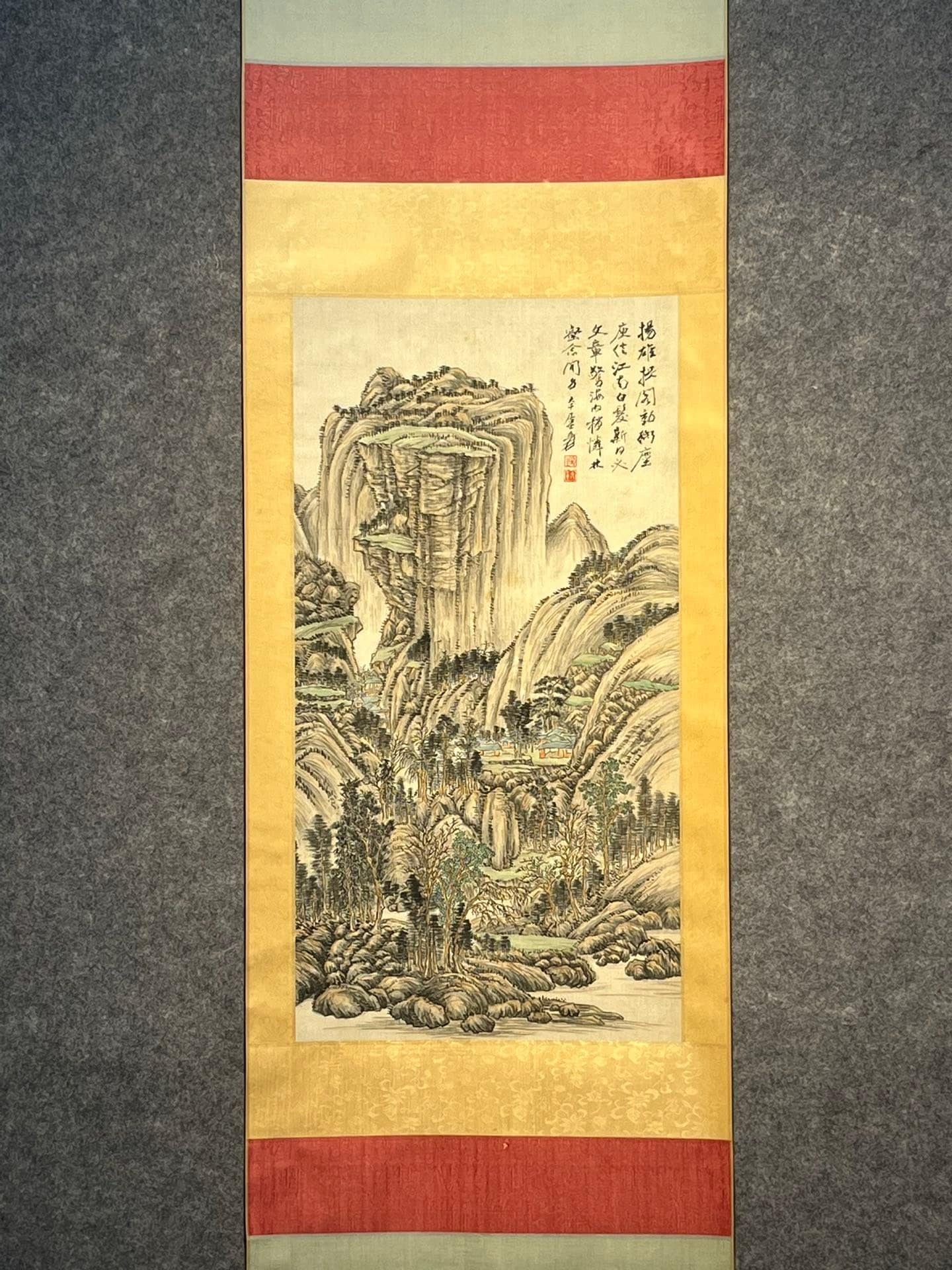 Chinese scroll painting Zhang Daqian