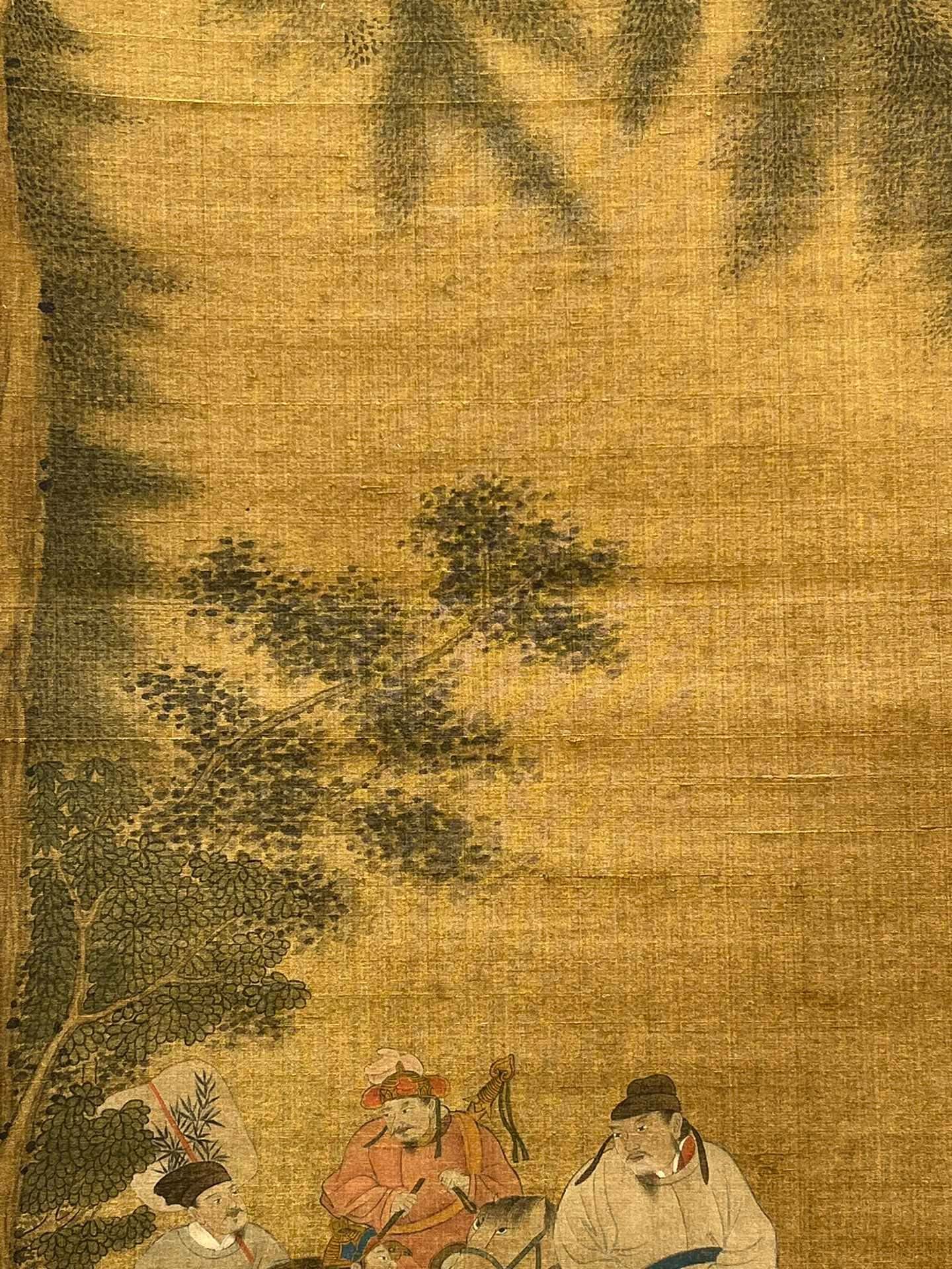 Chinese scroll painting Li Gonglin