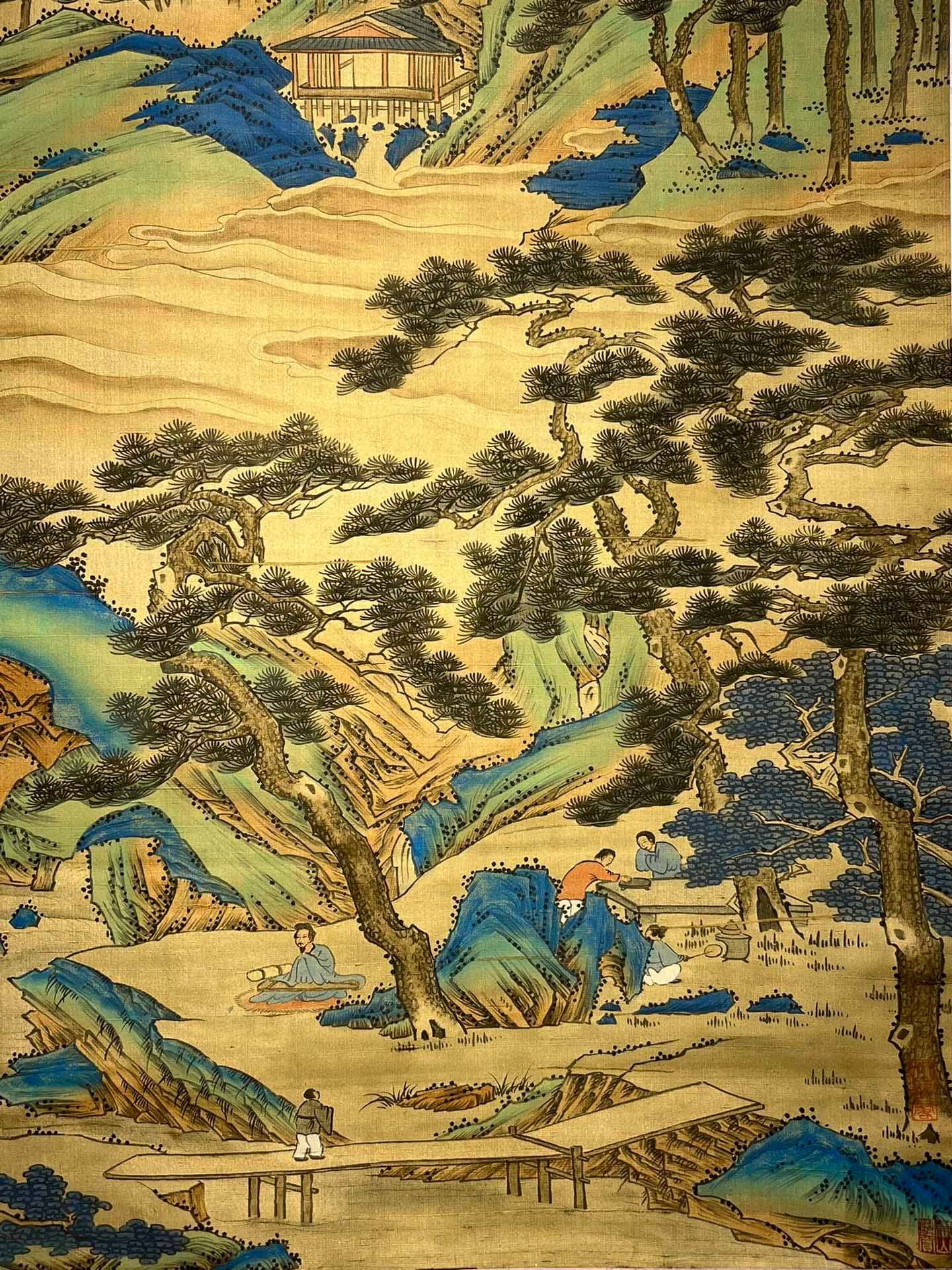 Chinese scroll painting Li Zhaodao