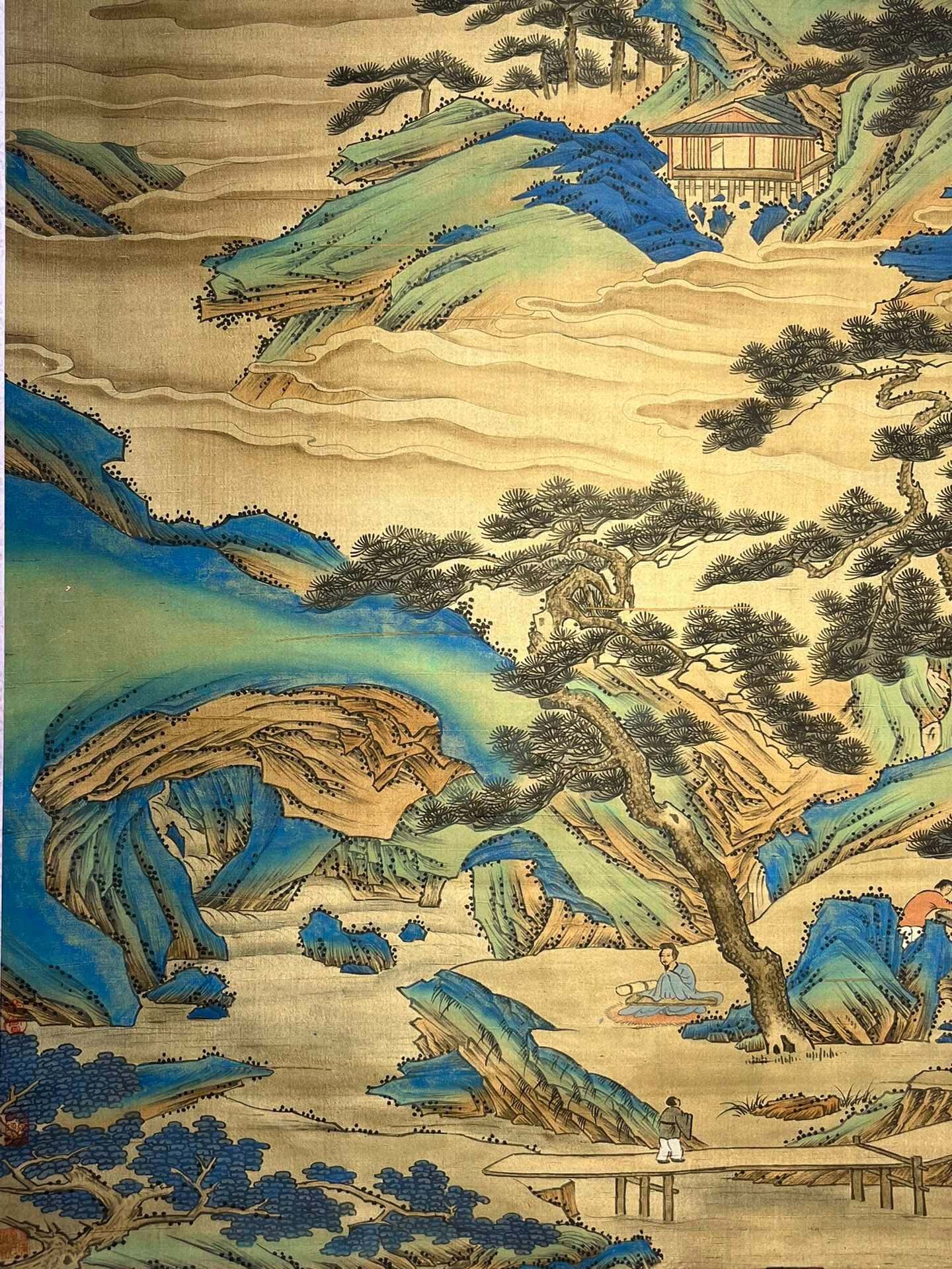 Chinese scroll painting Li Zhaodao