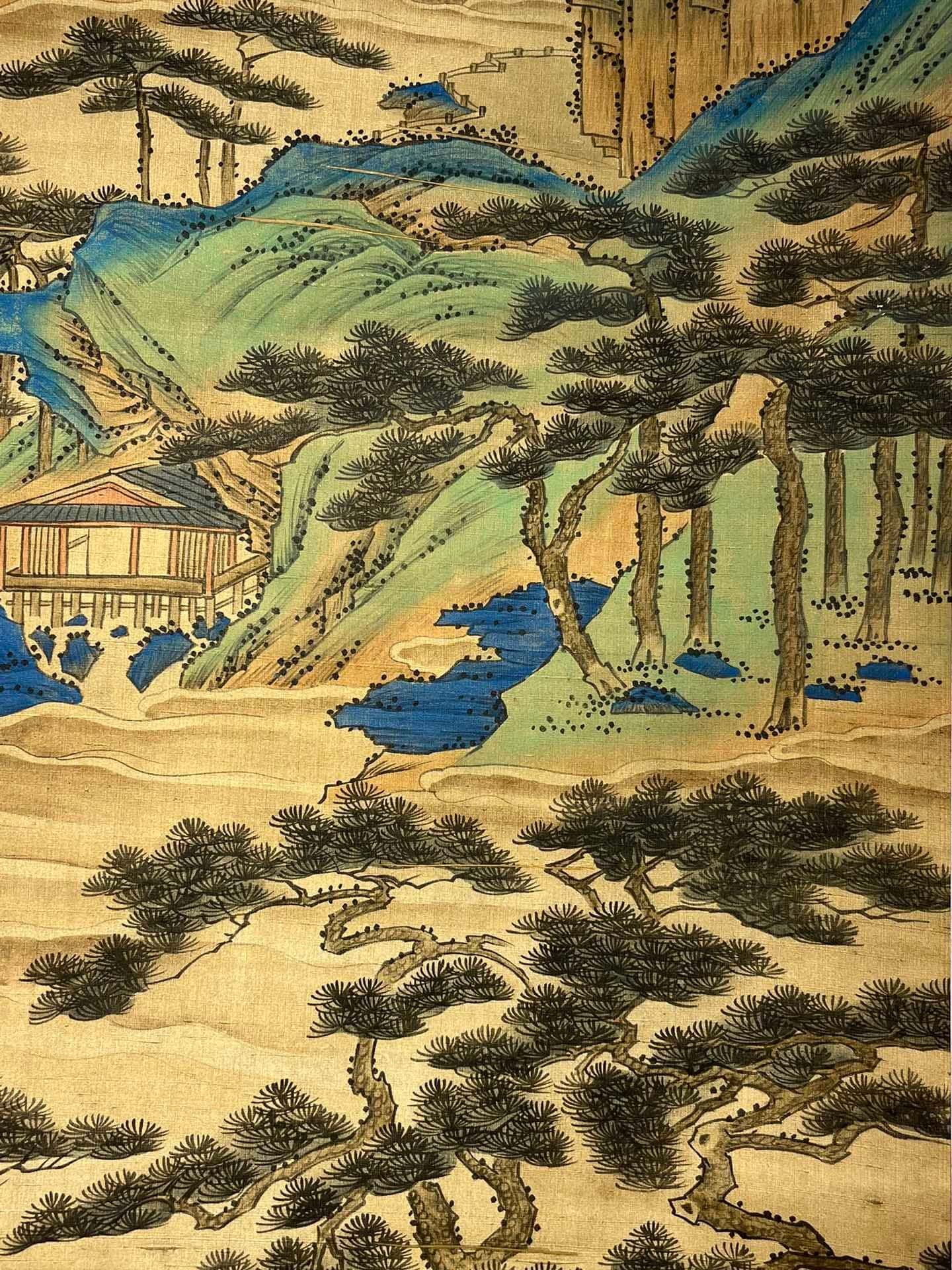 Chinese scroll painting Li Zhaodao