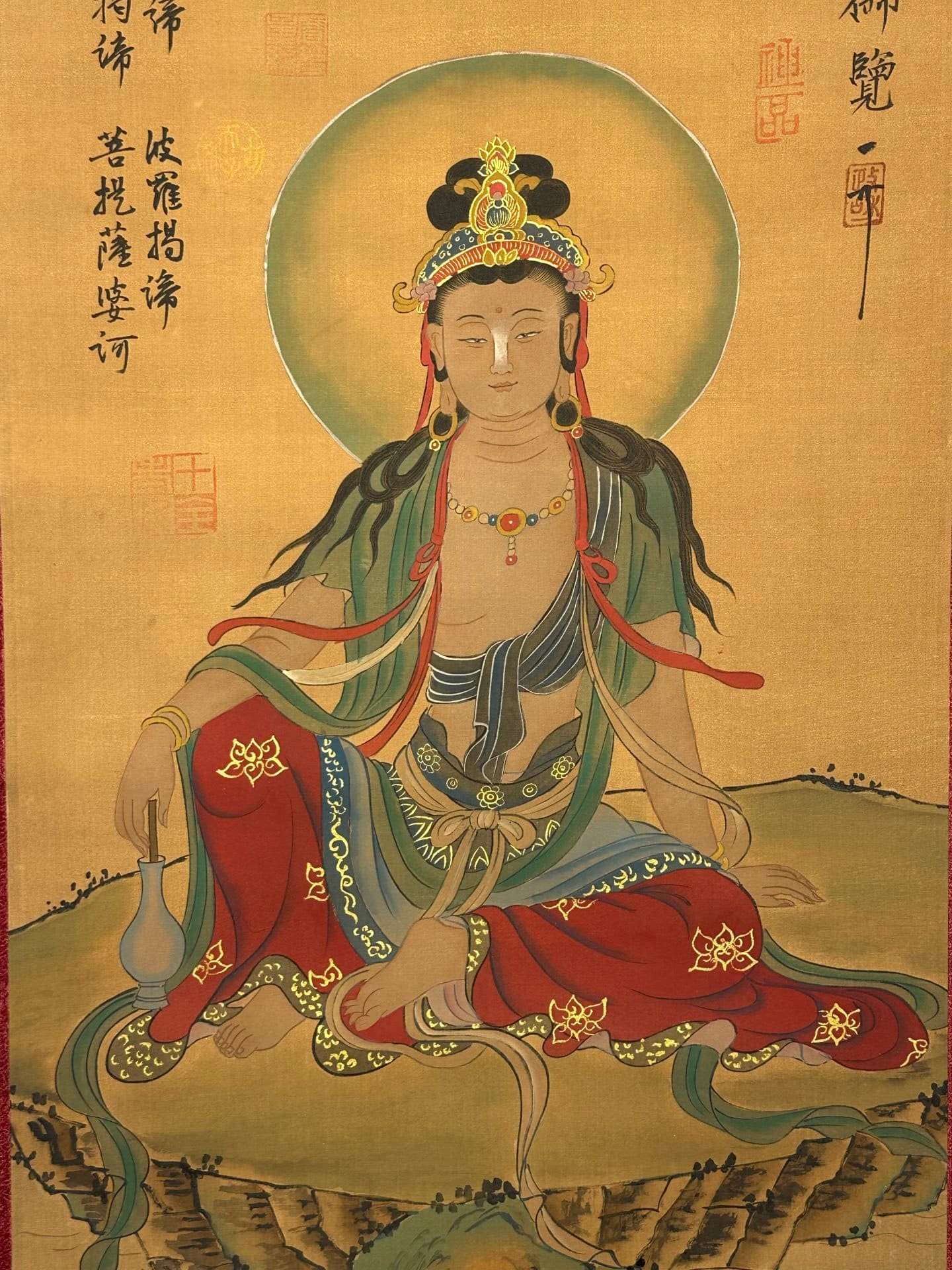 Chinese scroll painting Fangxun