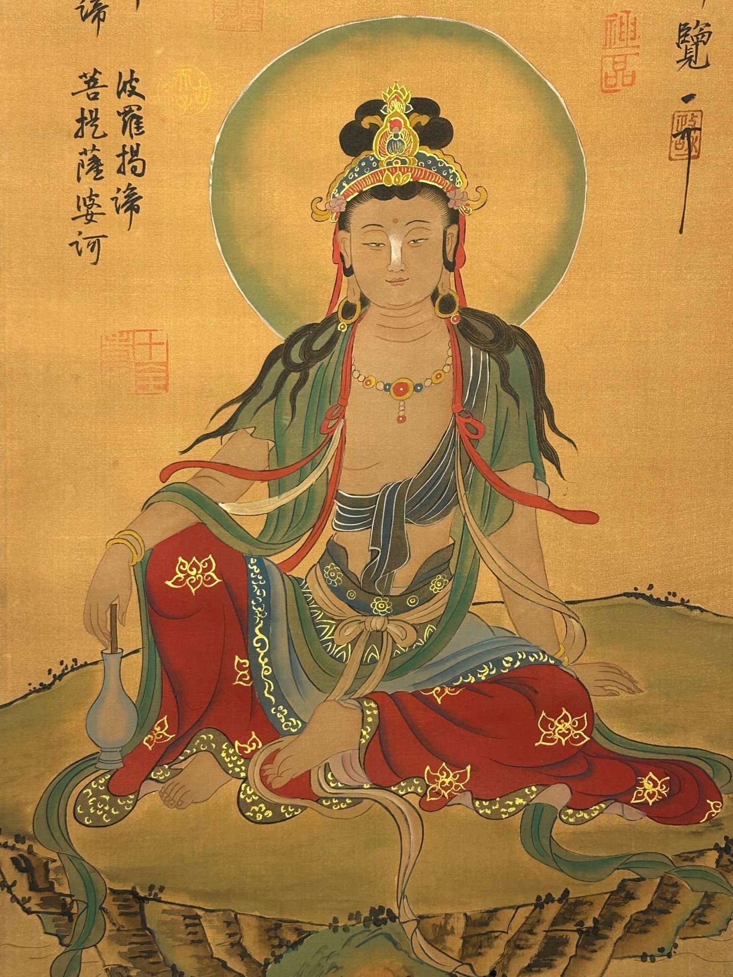 Chinese scroll painting Fangxun