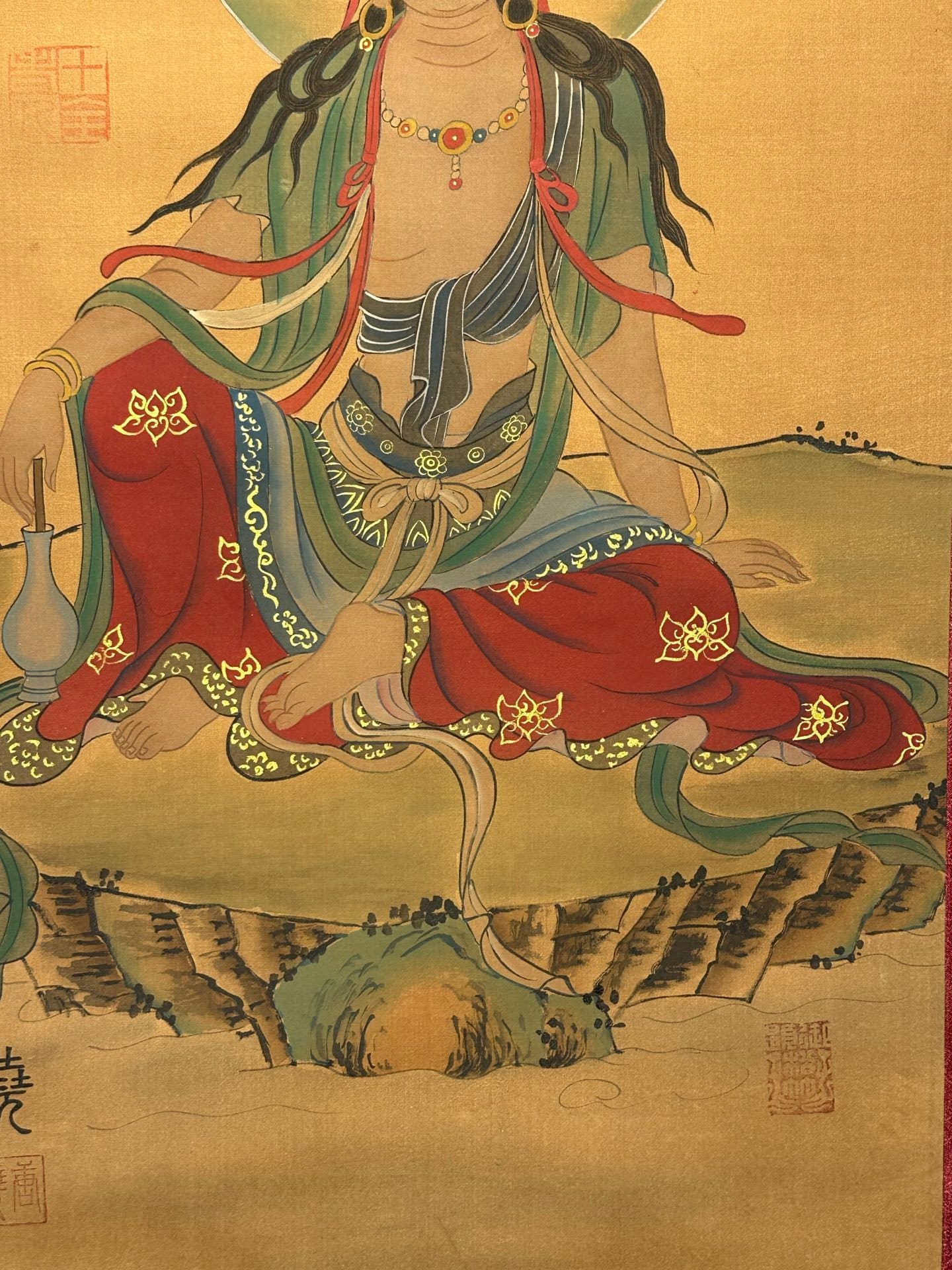 Chinese scroll painting Fangxun