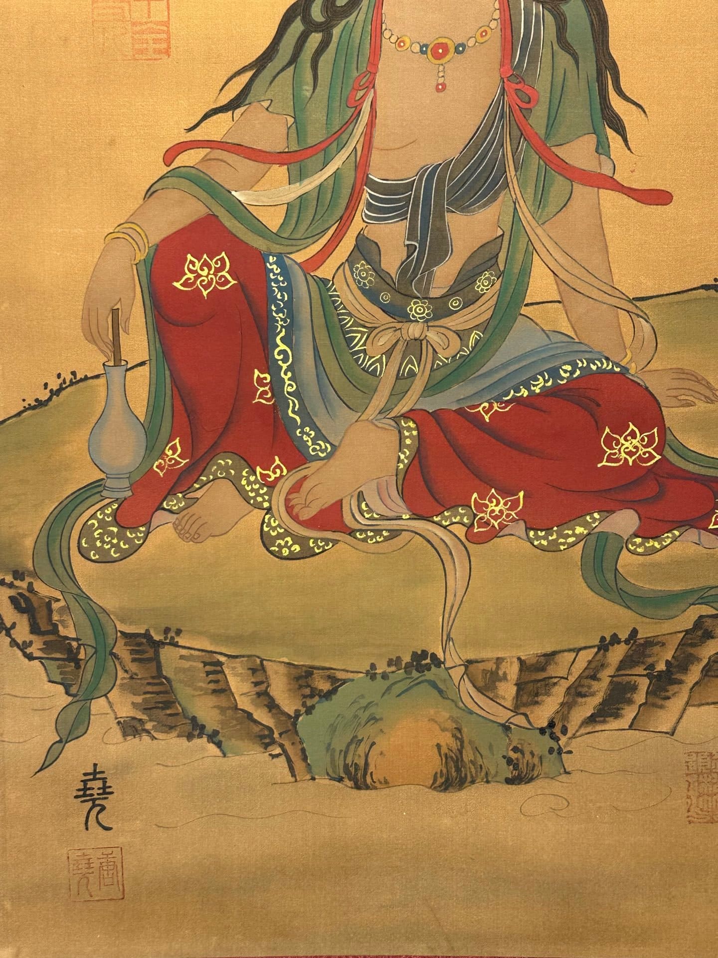 Chinese scroll painting Fangxun