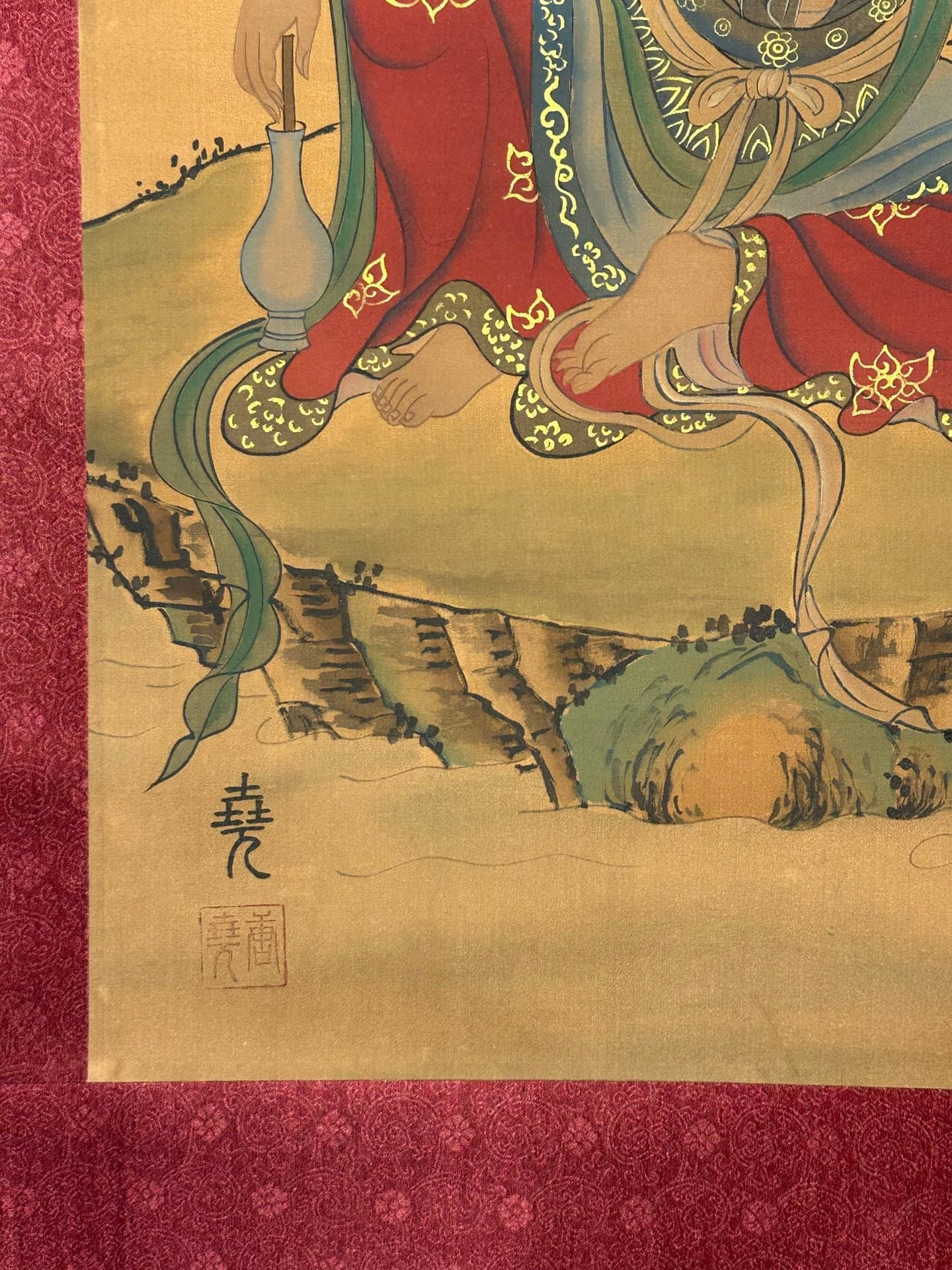 Chinese scroll painting Fangxun