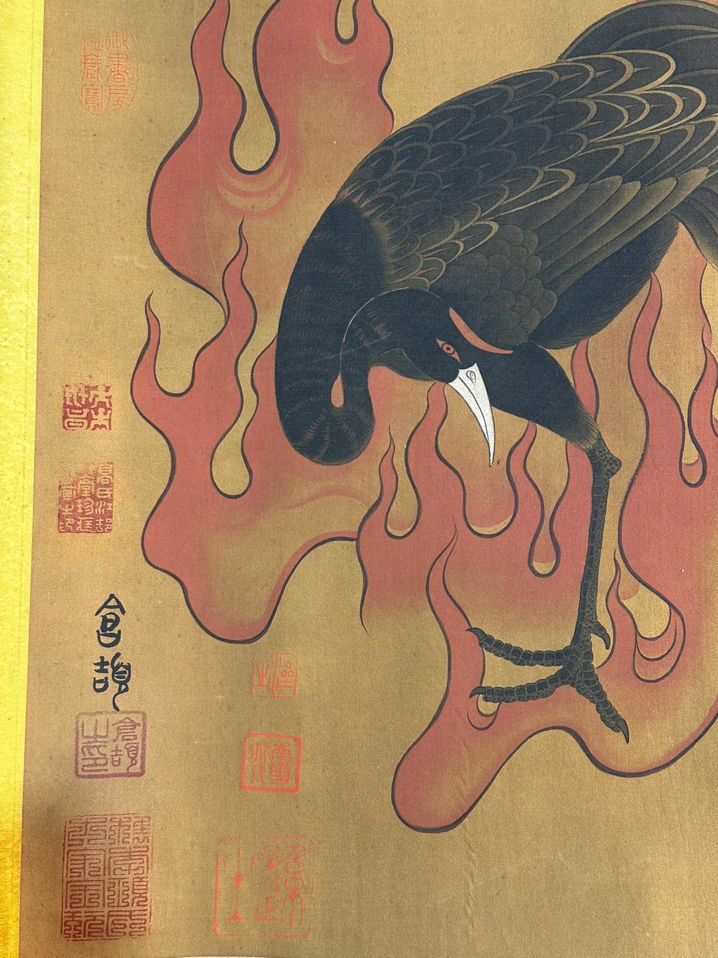 Chinese scroll painting Hougang Jie