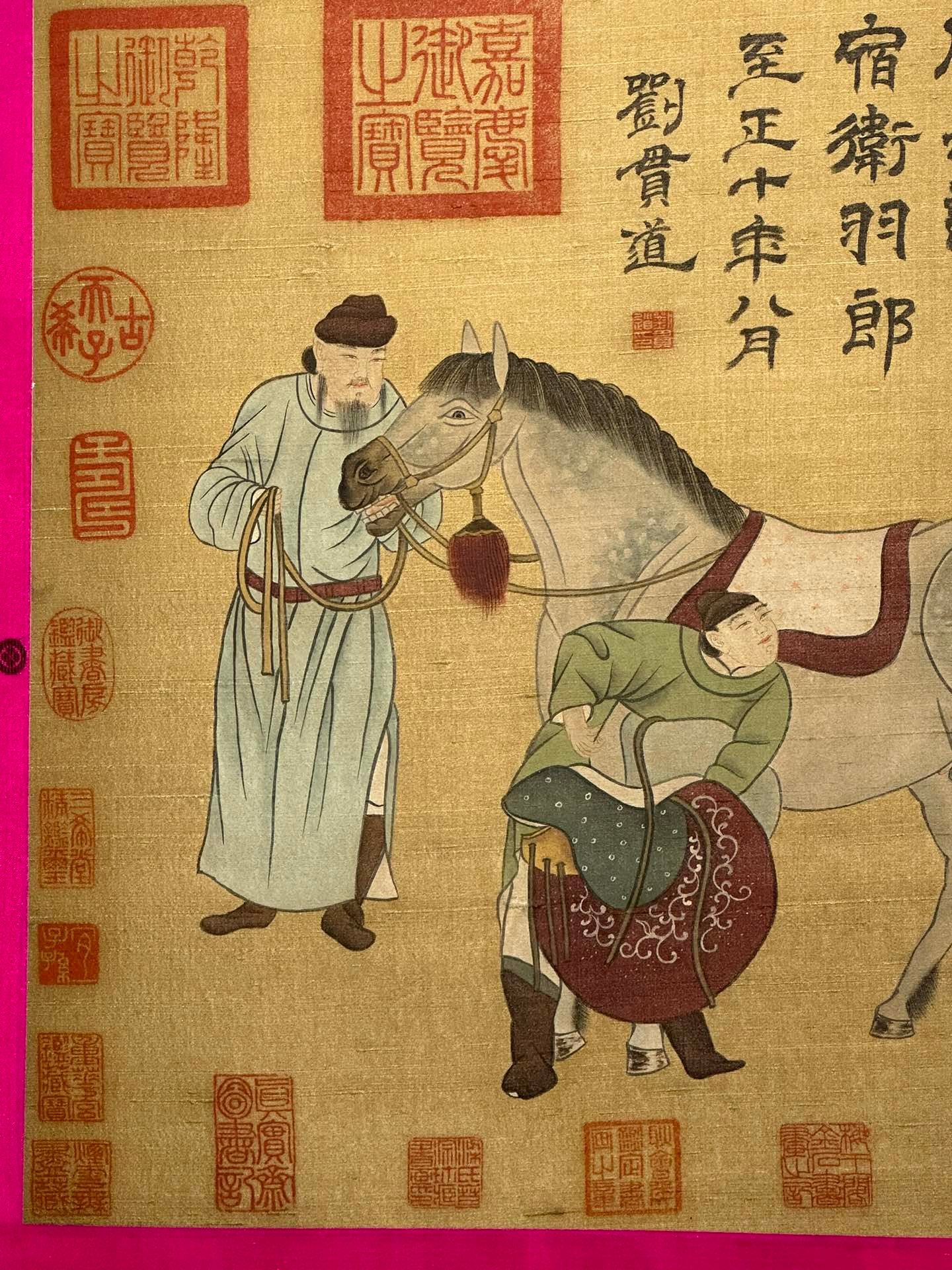 Chinese scroll painting Zhao Lin