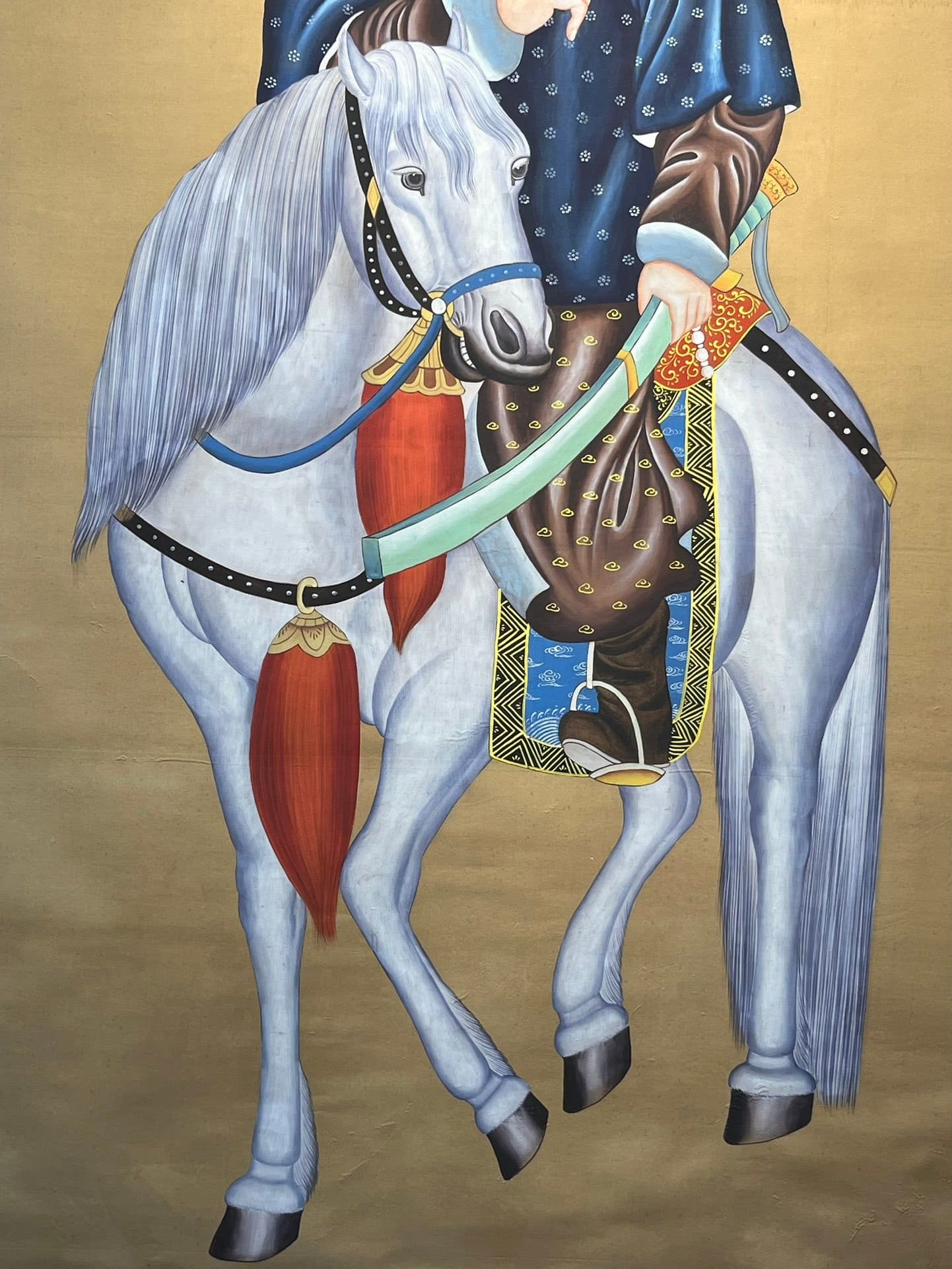 Chinese scroll painting Giuseppe