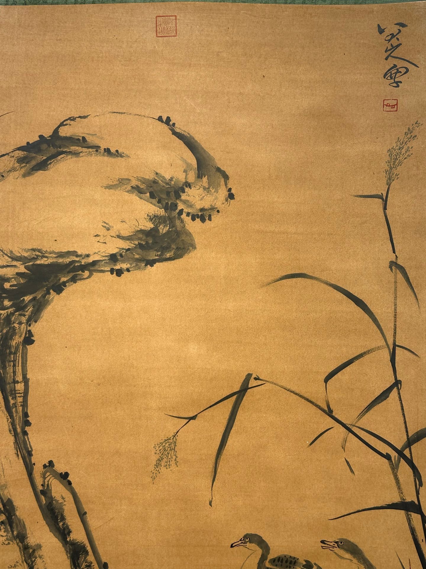 Chinese scroll painting Ba Da Shan Ren