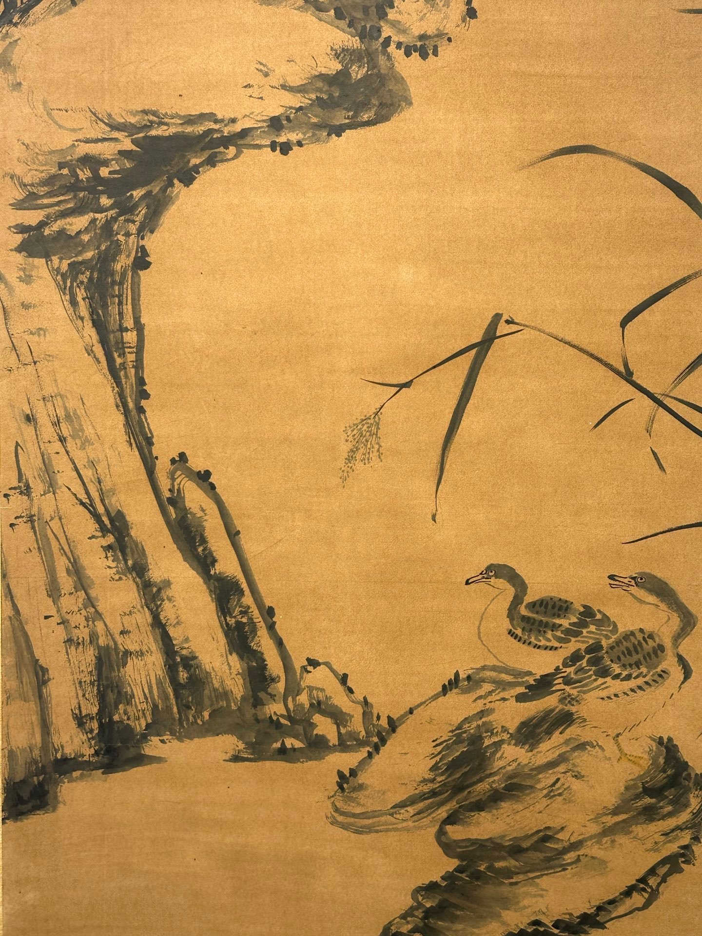 Chinese scroll painting Ba Da Shan Ren