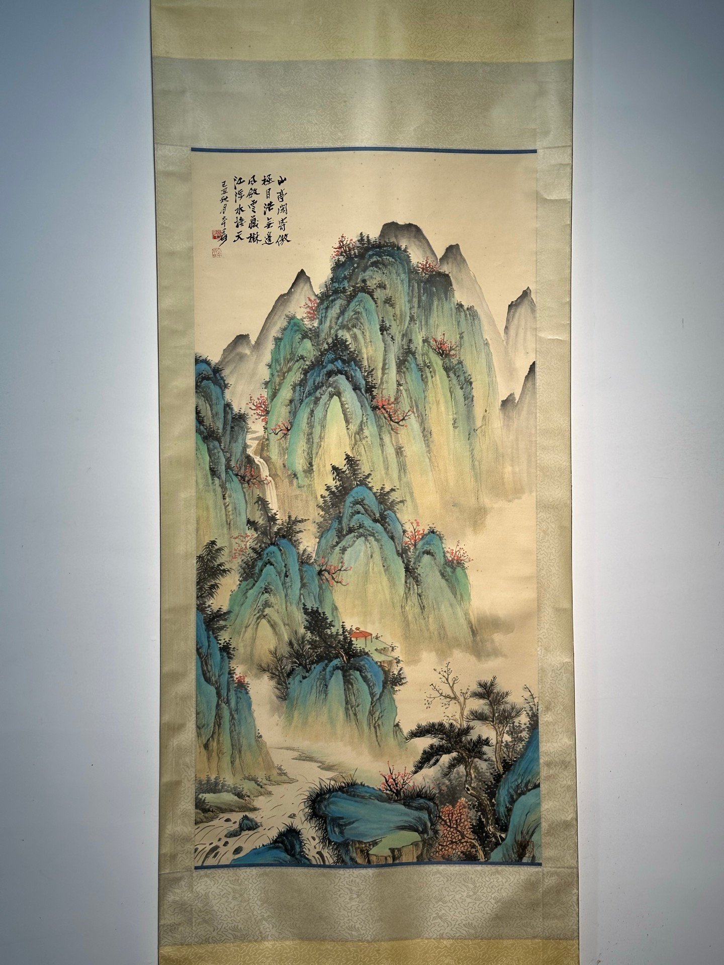 Chinese scroll painting Zhang Daqian