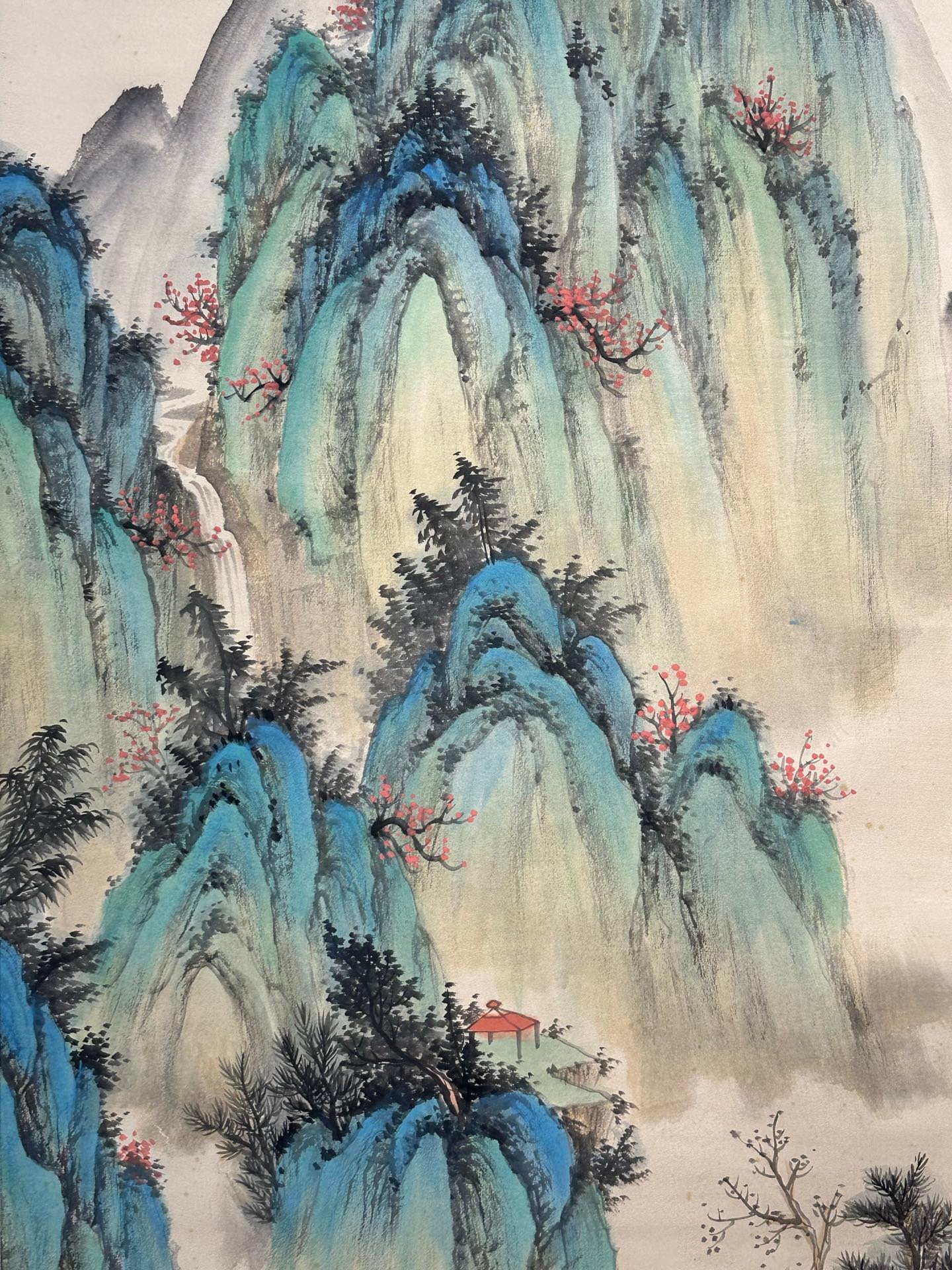 Chinese scroll painting Zhang Daqian