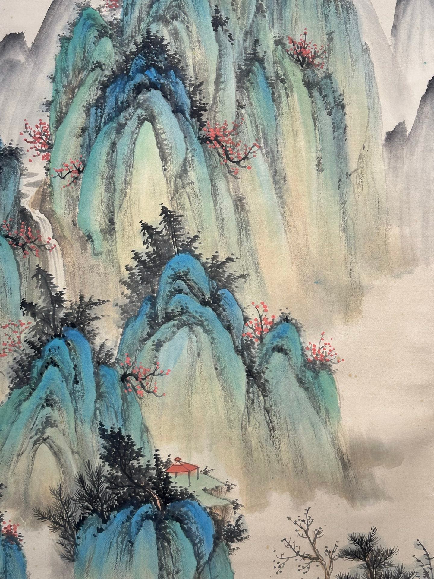 Chinese scroll painting Zhang Daqian