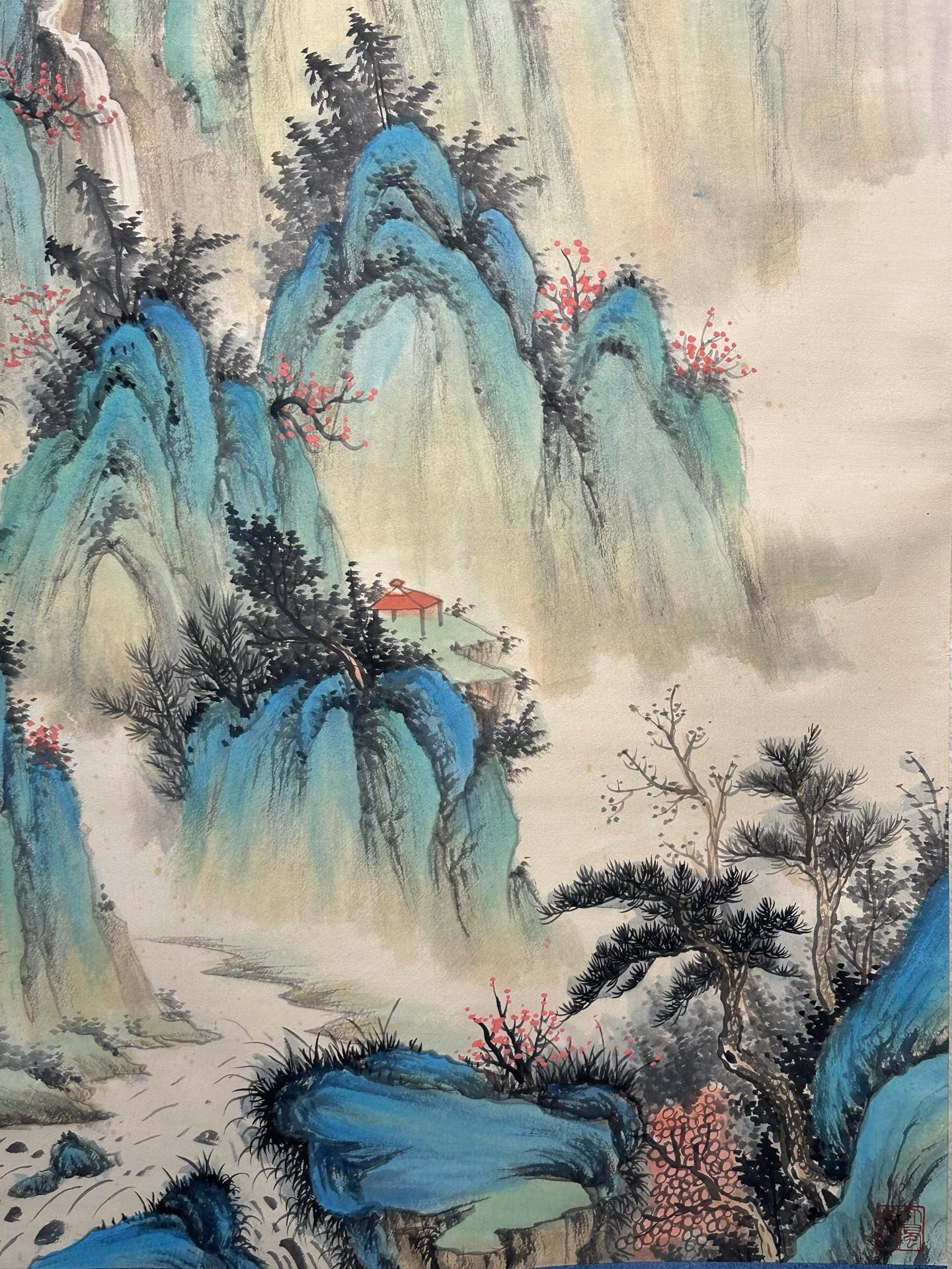 Chinese scroll painting Zhang Daqian