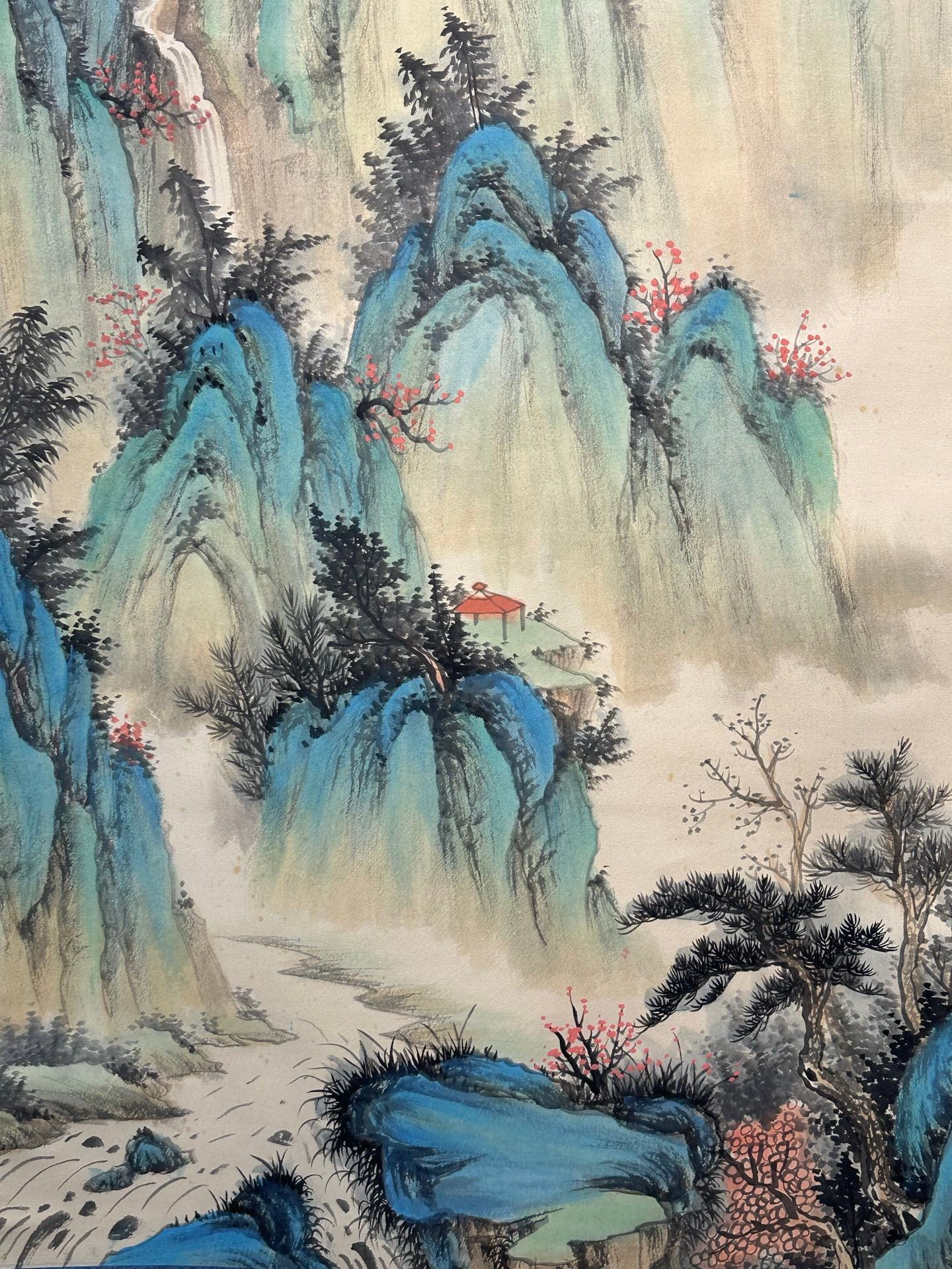 Chinese scroll painting Zhang Daqian