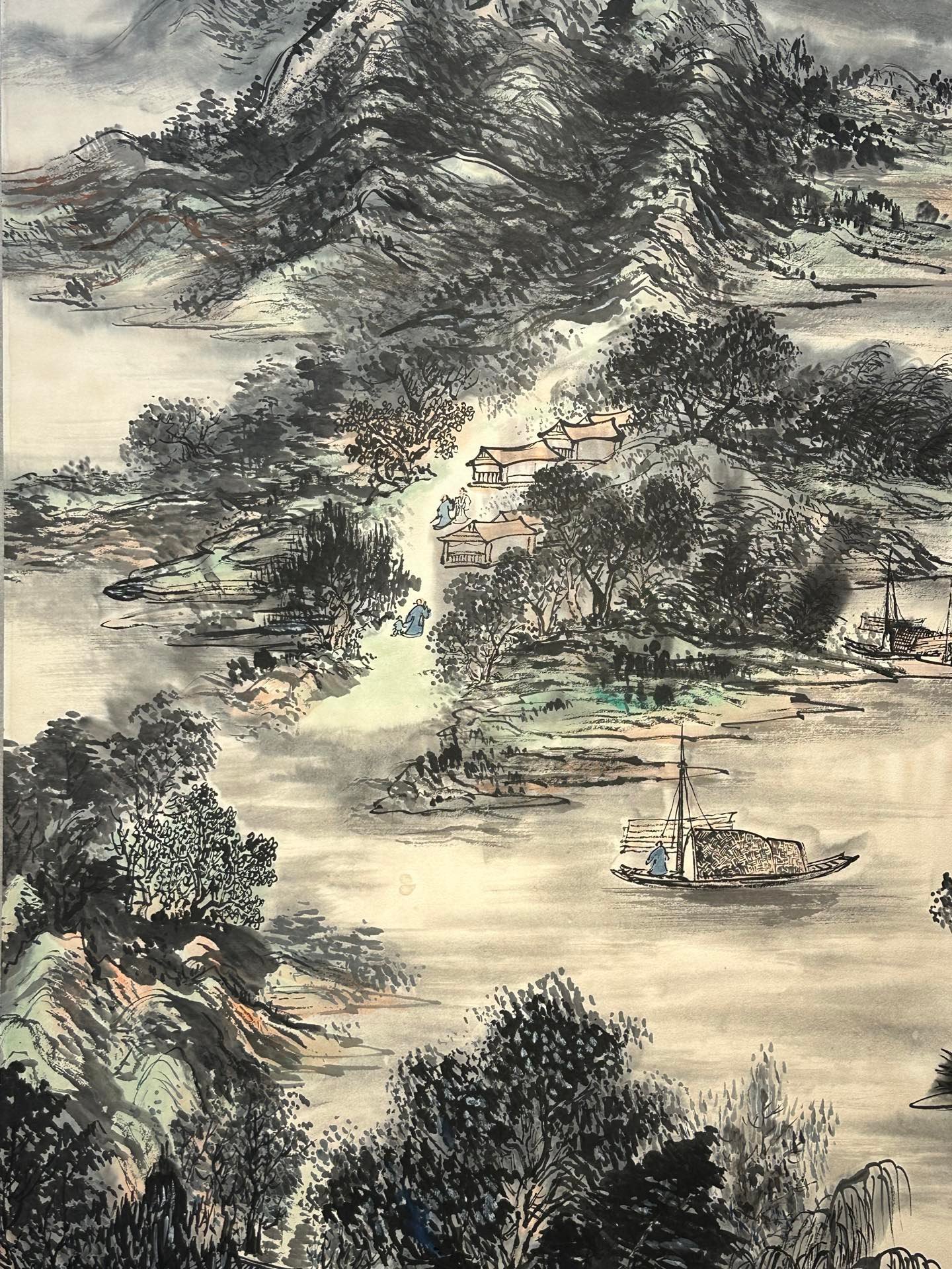 Chinese scroll painting Huang Binhong