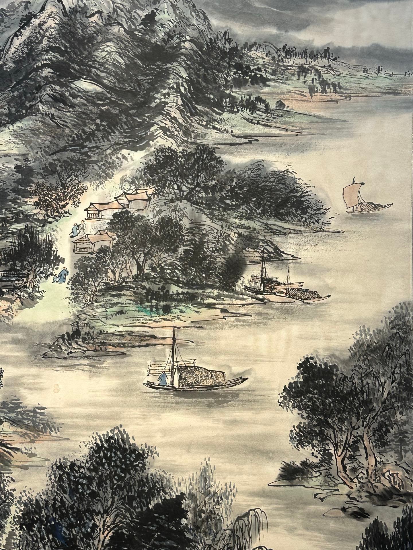 Chinese scroll painting Huang Binhong