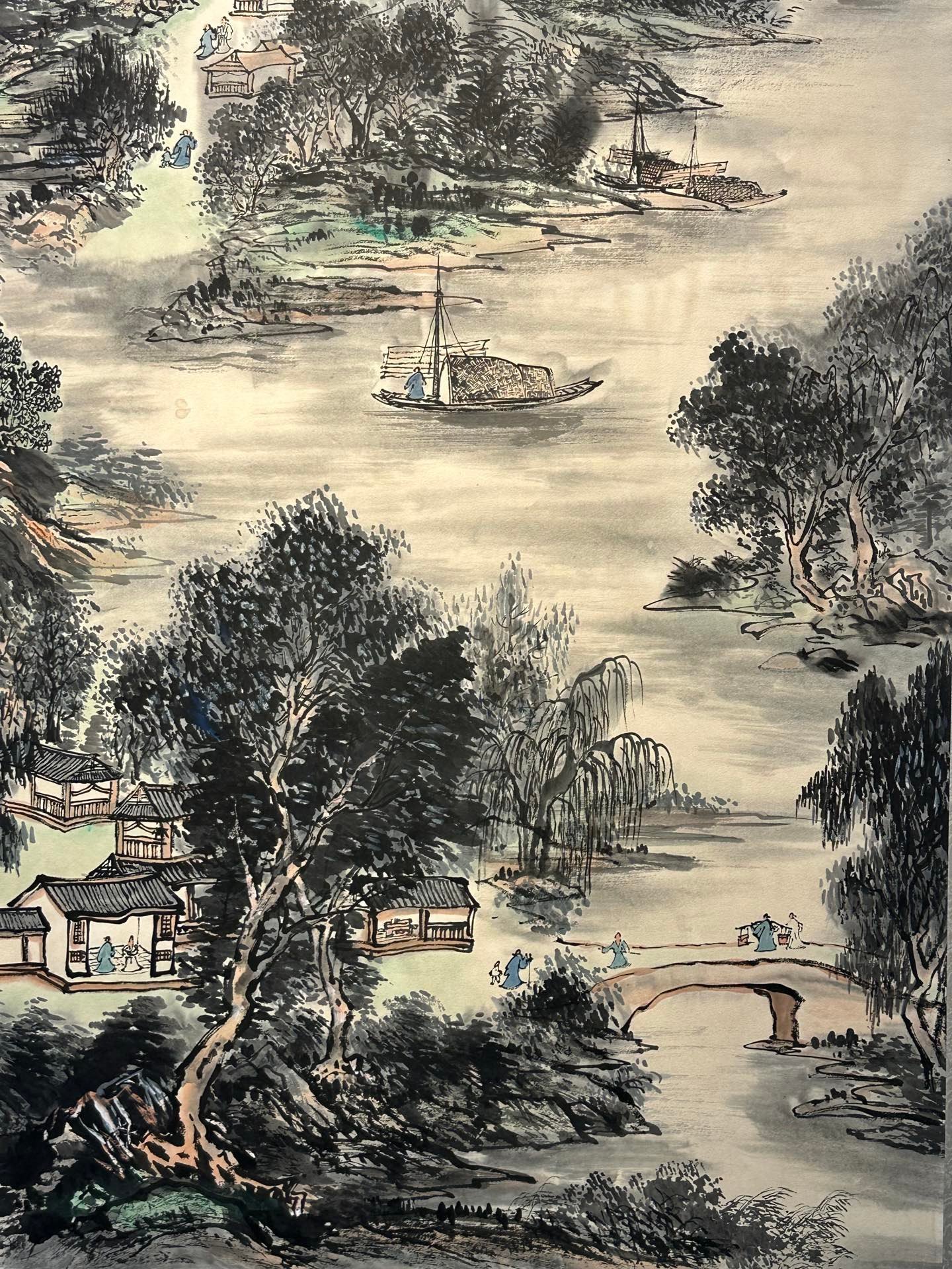 Chinese scroll painting Huang Binhong