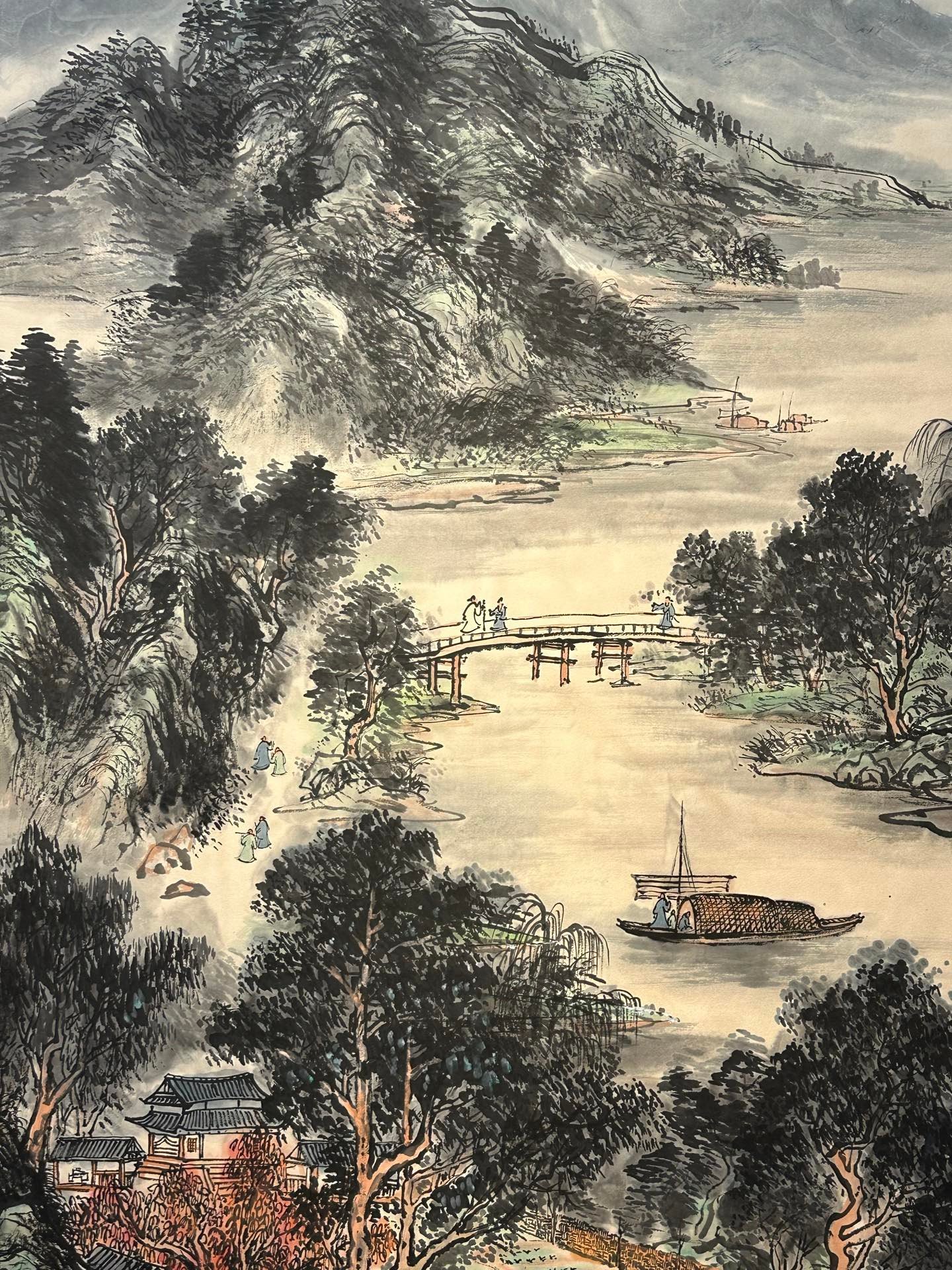 Chinese scroll painting Huang Binhong