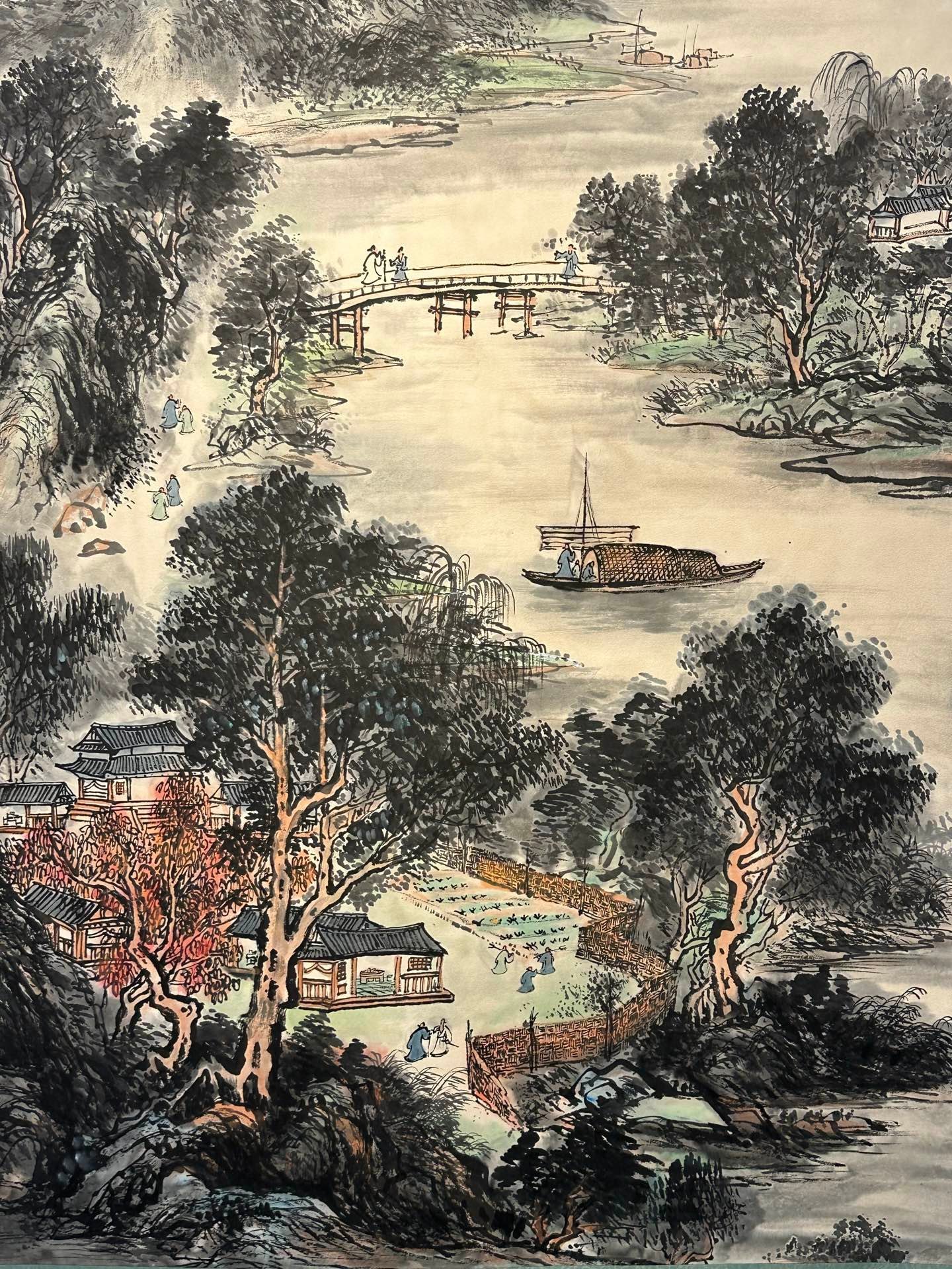 Chinese scroll painting Huang Binhong