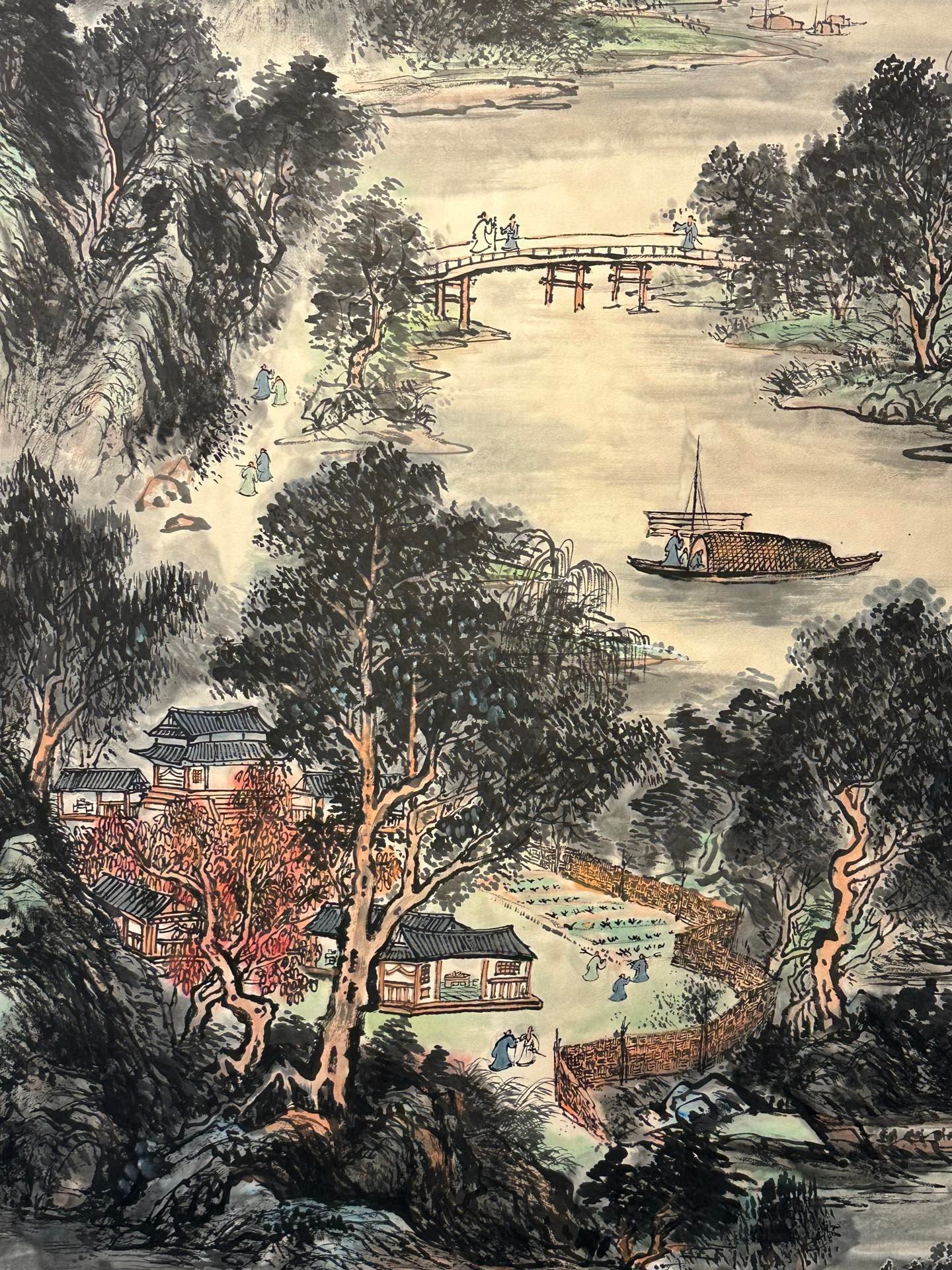 Chinese scroll painting Huang Binhong
