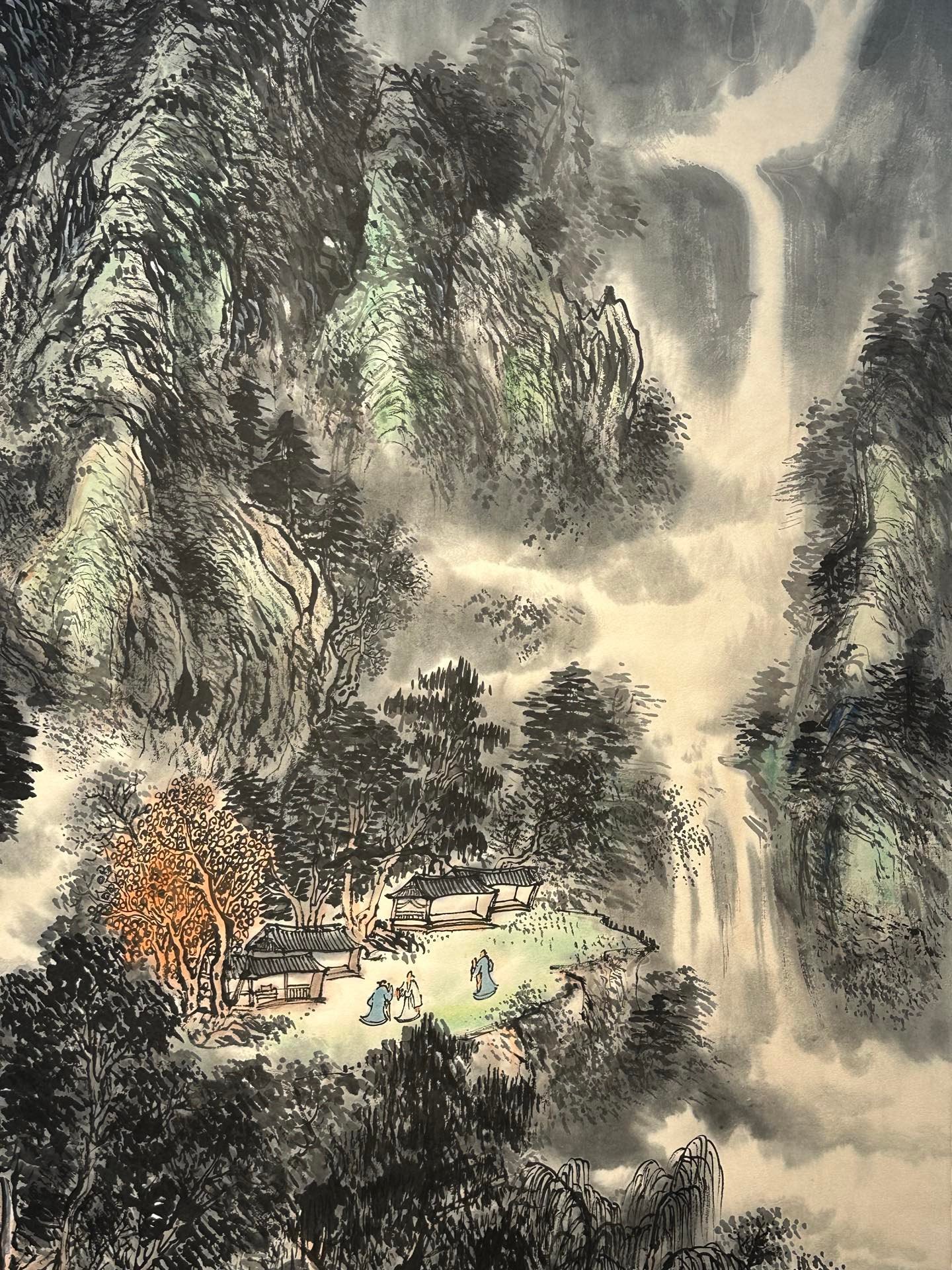 Chinese scroll painting Huang Binhong