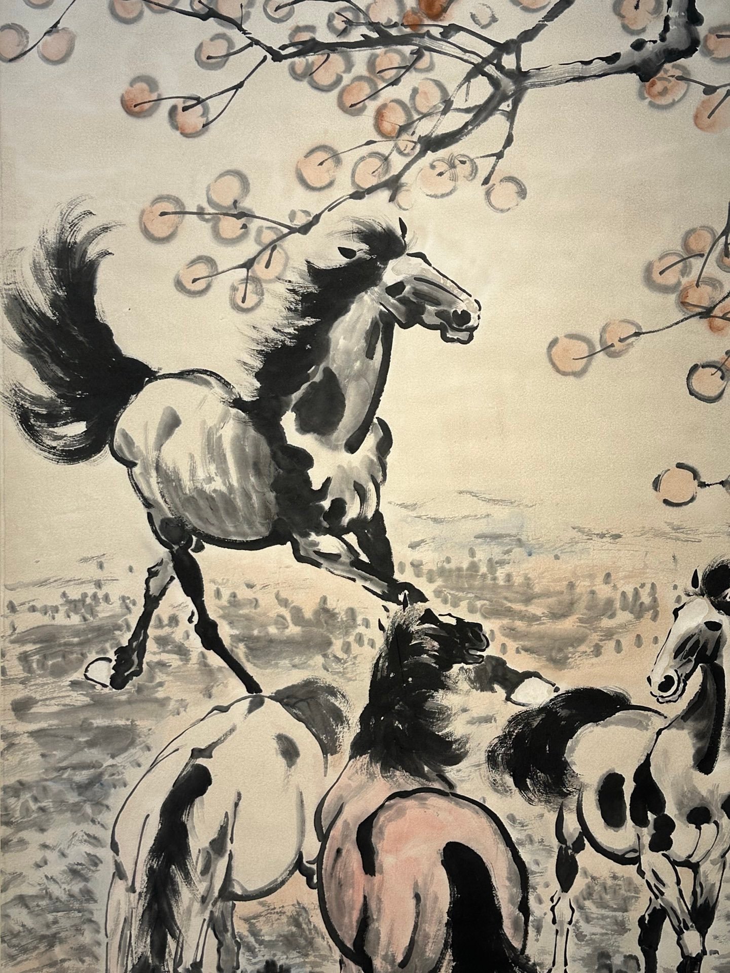 Chinese scroll painting Xu Beihong