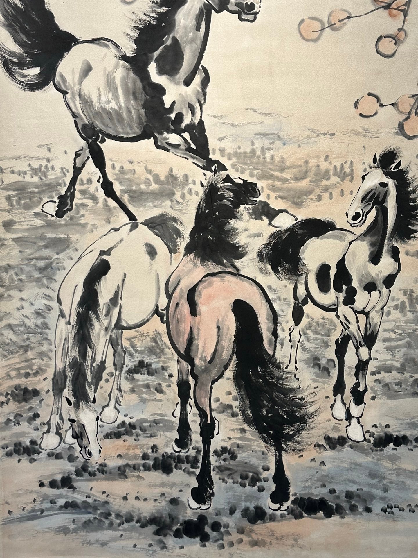 Chinese scroll painting Xu Beihong
