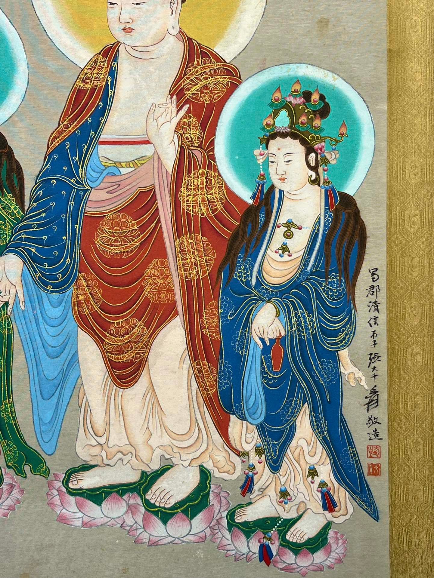 Chinese scroll painting Zhang Daqian