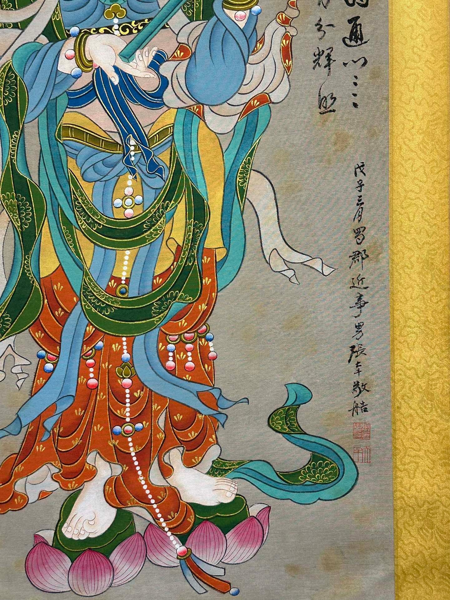 Chinese scroll painting Zhang Daqian