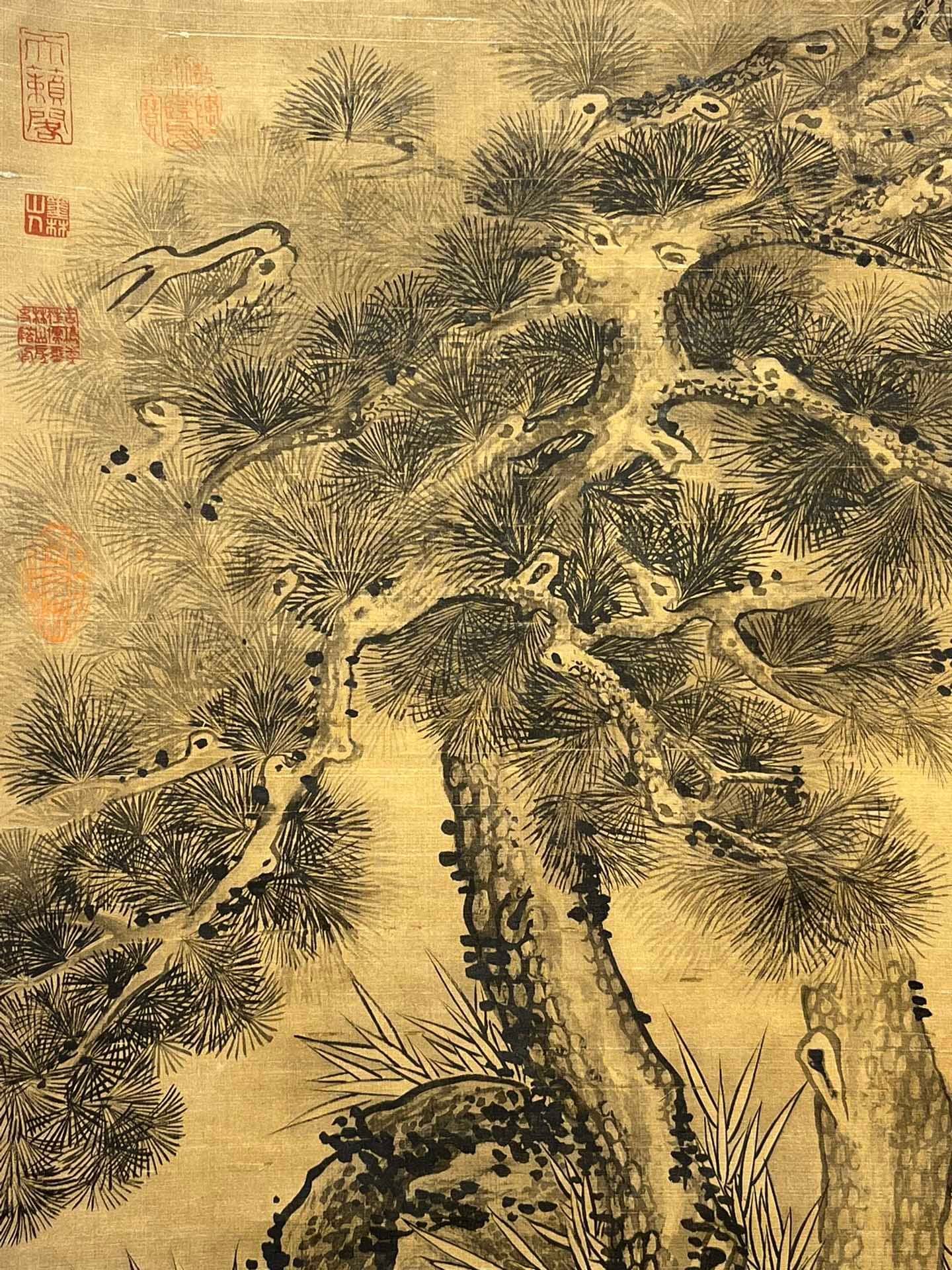 Chinese scroll painting Zhao Mengfu