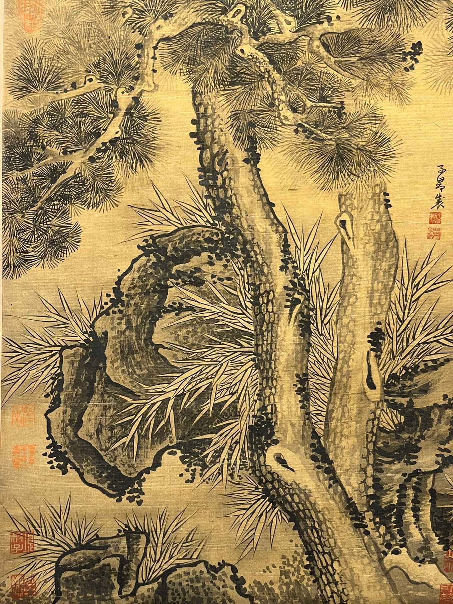 Chinese scroll painting Zhao Mengfu