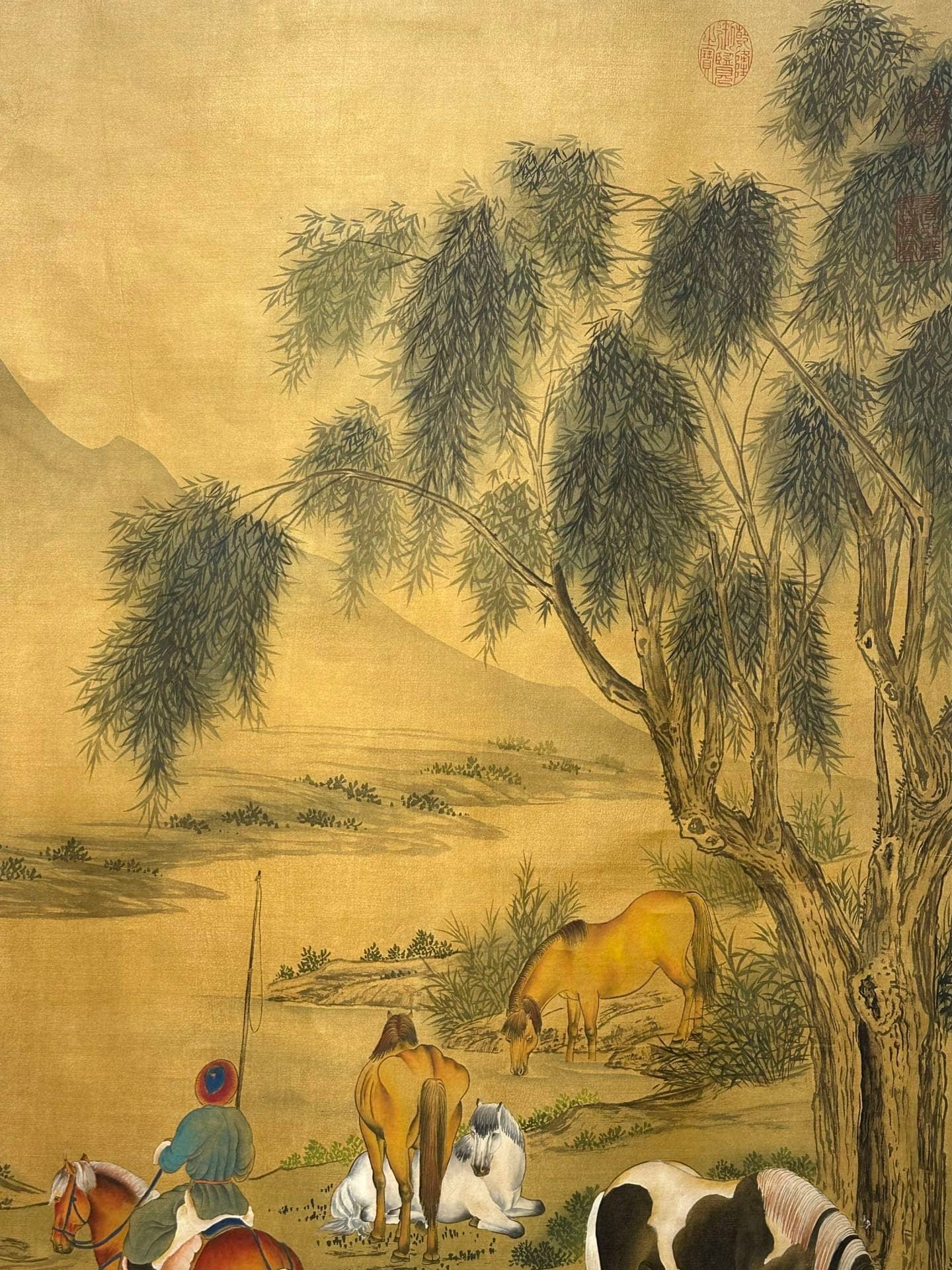 Chinese scroll painting Giuseppe Gasdione