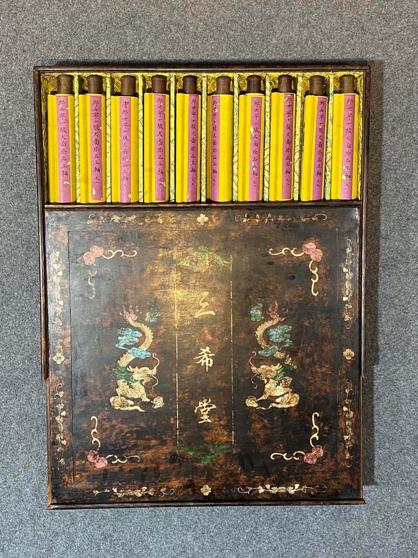 Chinese scroll painting Giuseppe Gasdione