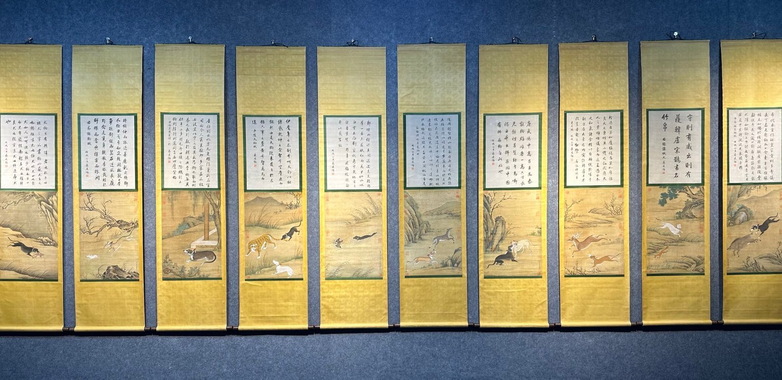 Chinese scroll painting Giuseppe Gasdione