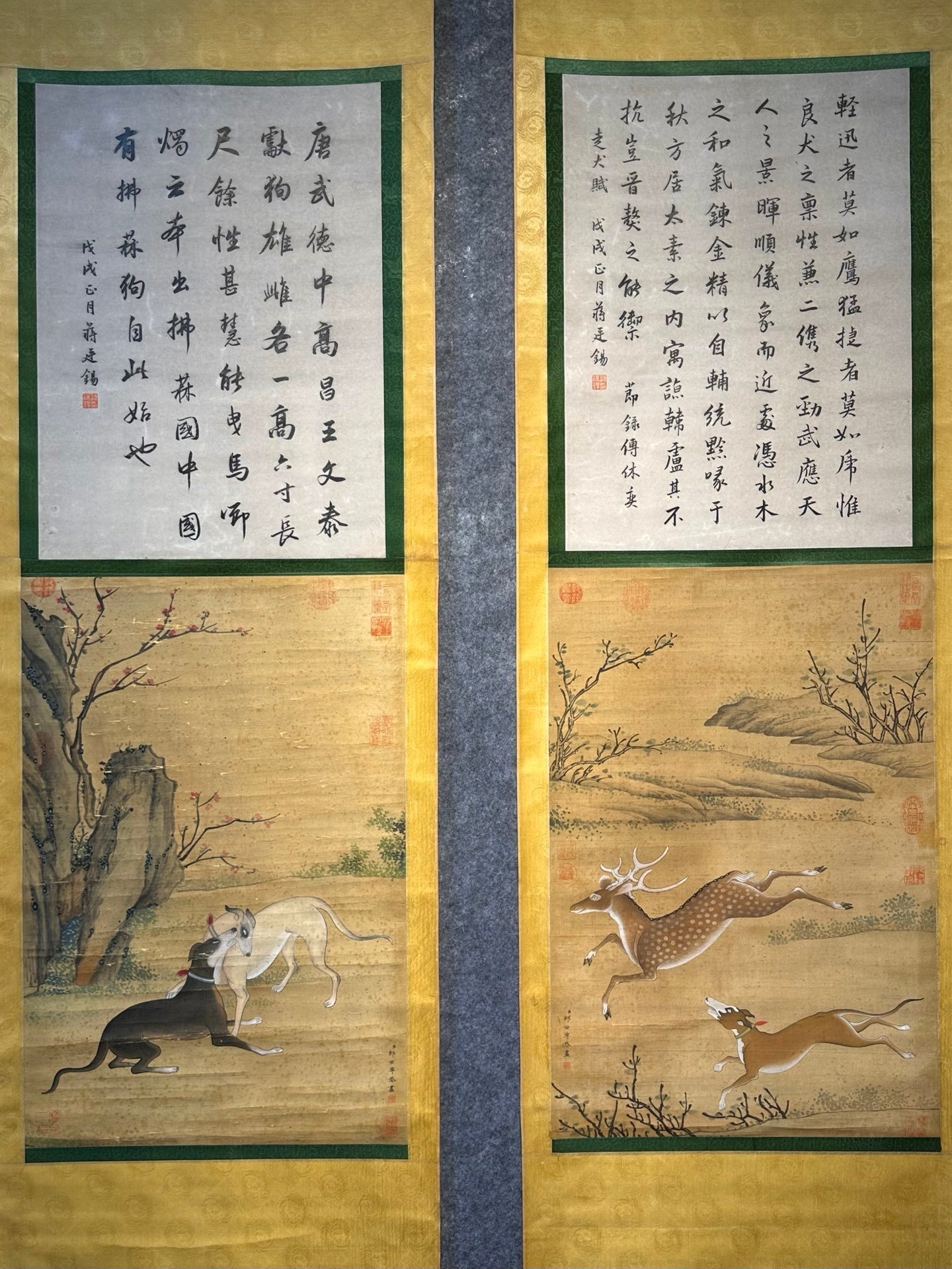 Chinese scroll painting Giuseppe Gasdione