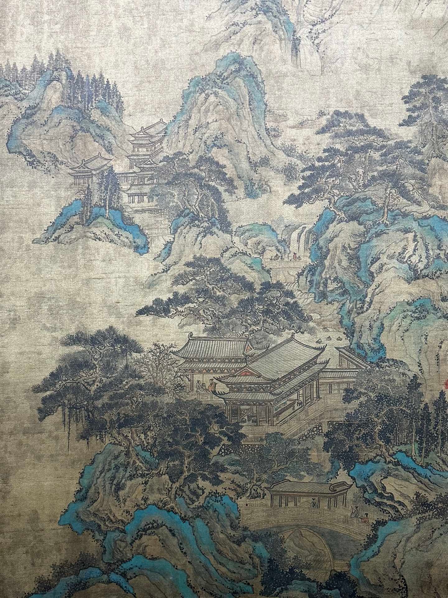 Chinese scroll painting Zhao Boduo